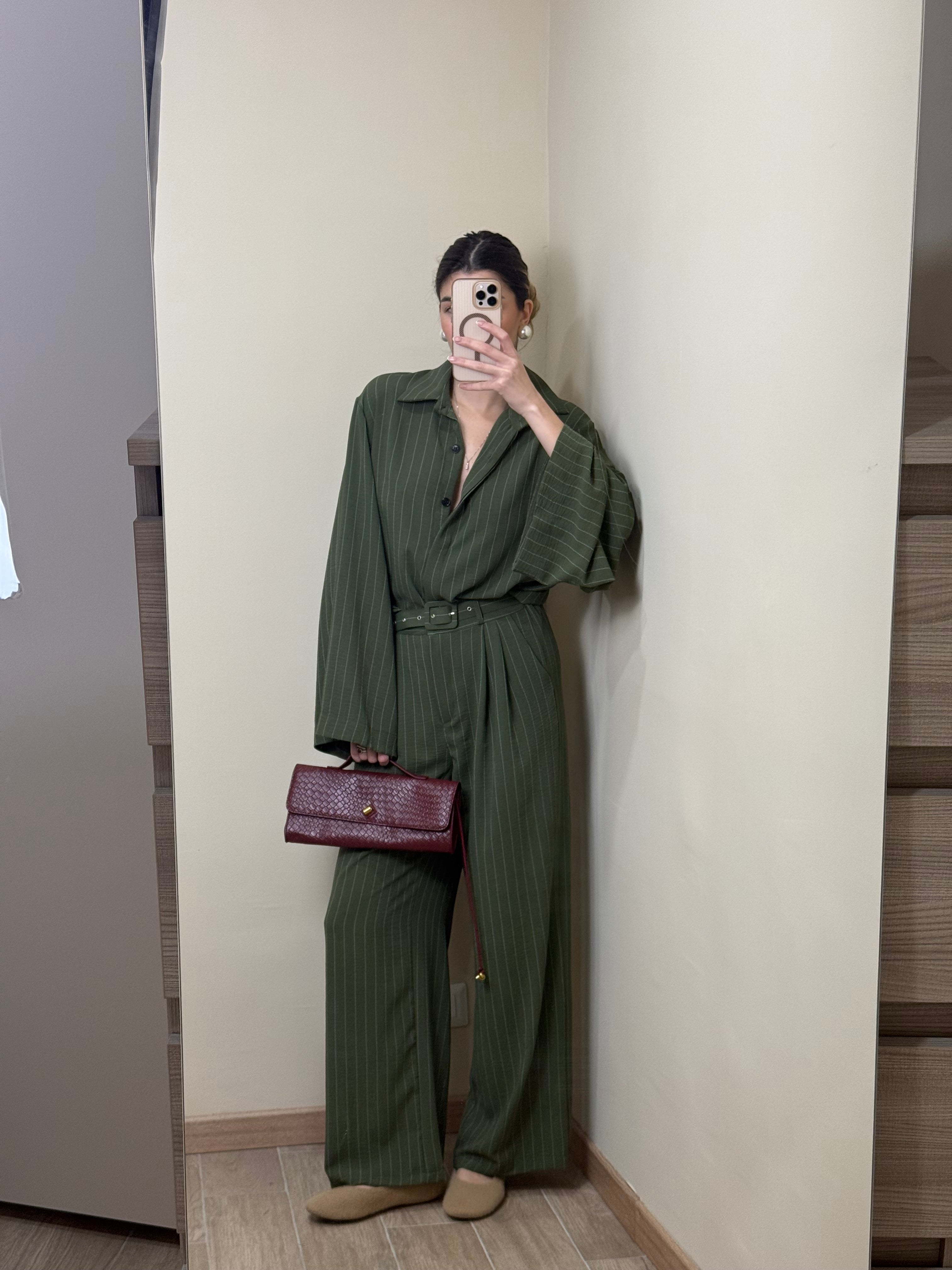 Coordinato Comfy e Chic verde - LadyB Shop Online