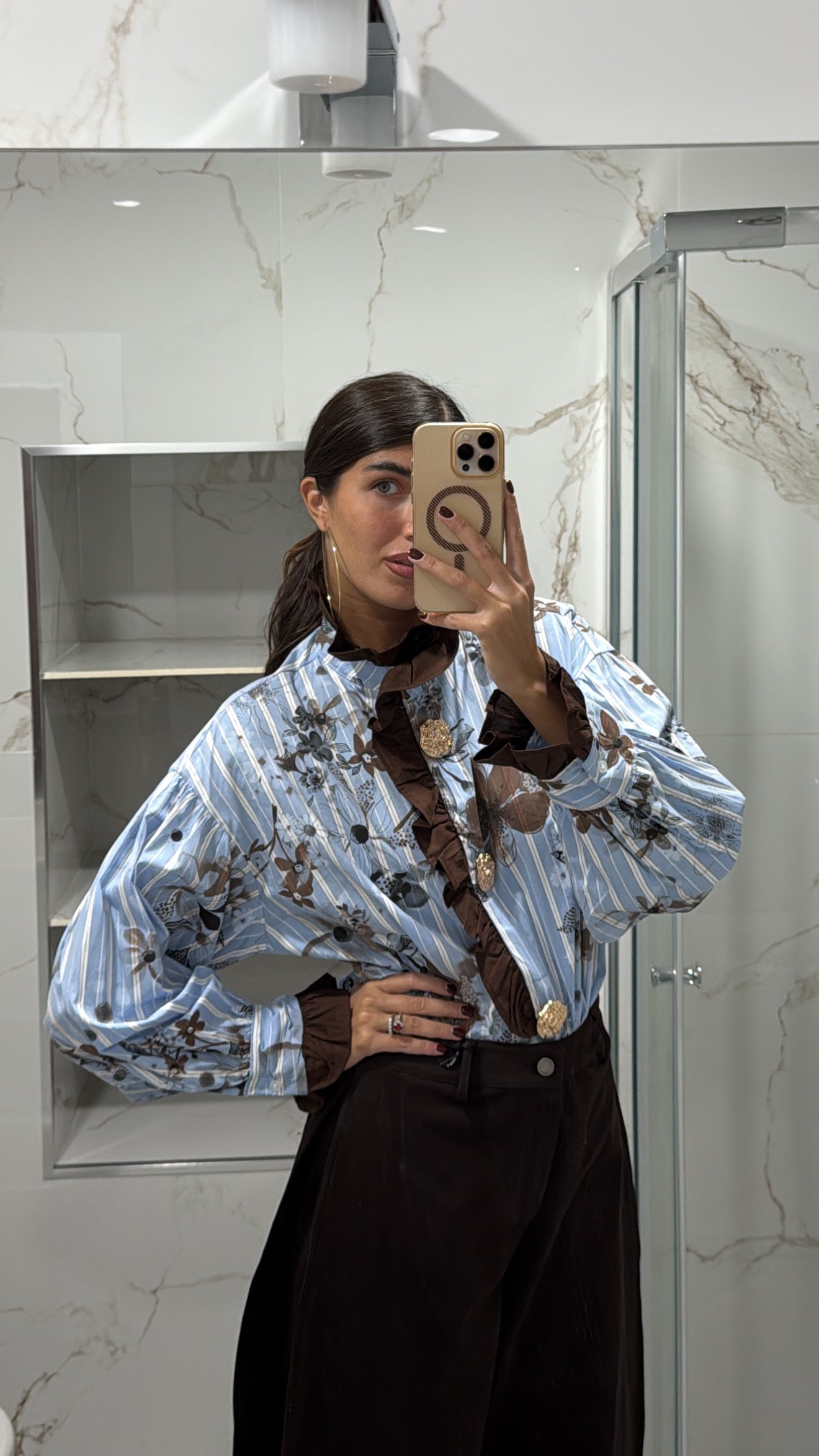 Camicia Olivia fantasia