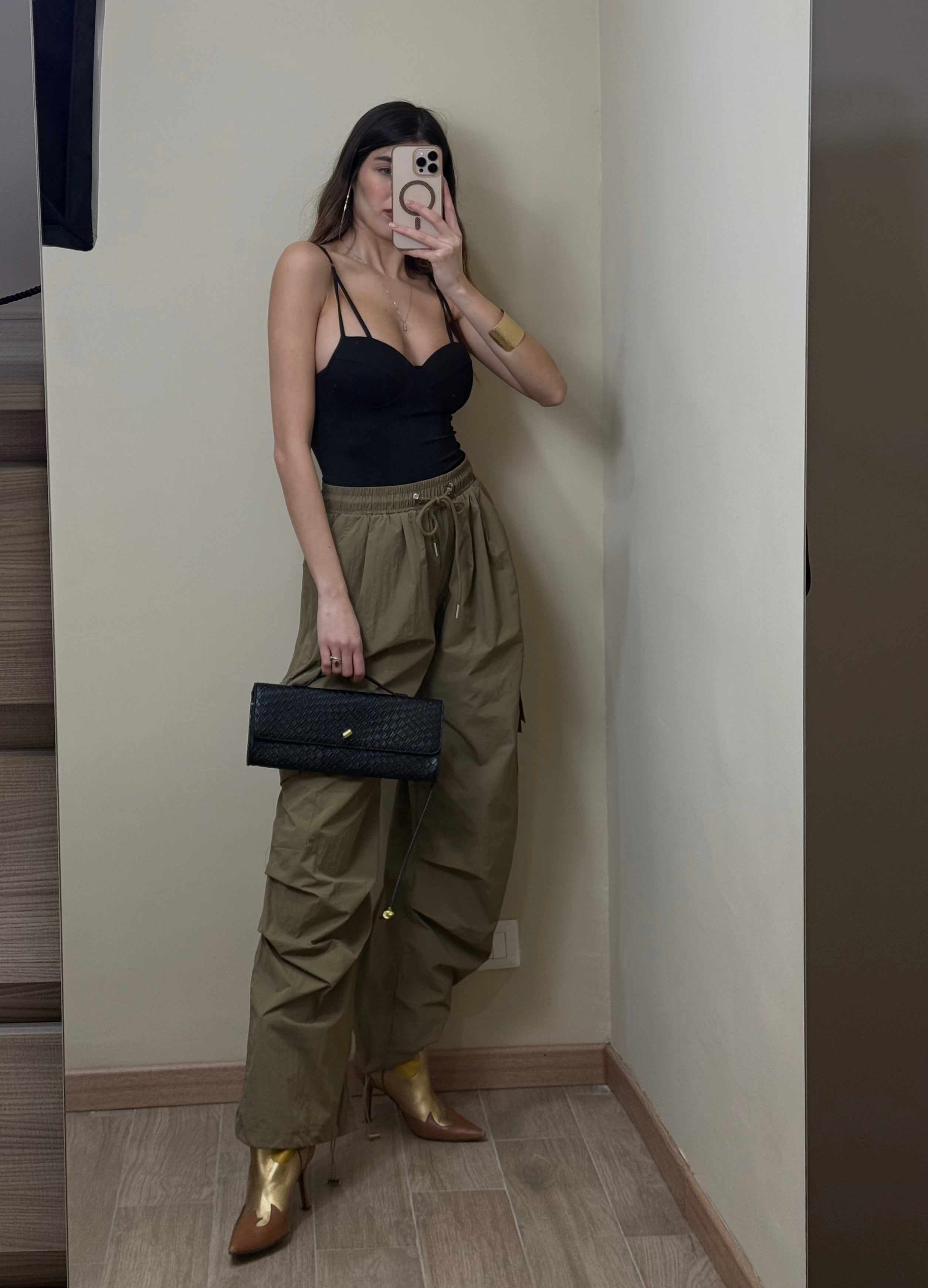 Cargo Melissa camel - LadyB Shop Online