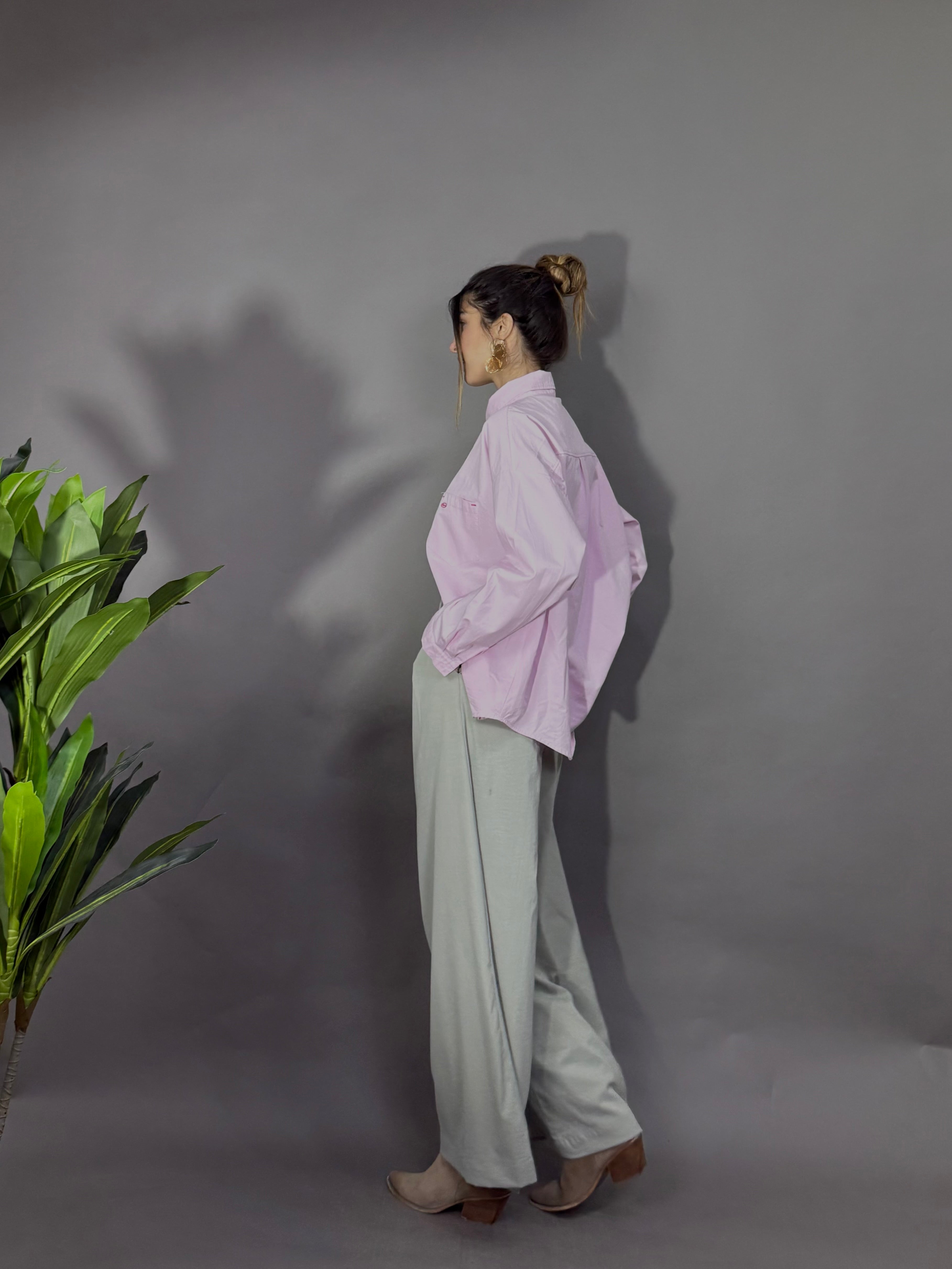 Pantalone Classic verde menta - LadyB Shop Online