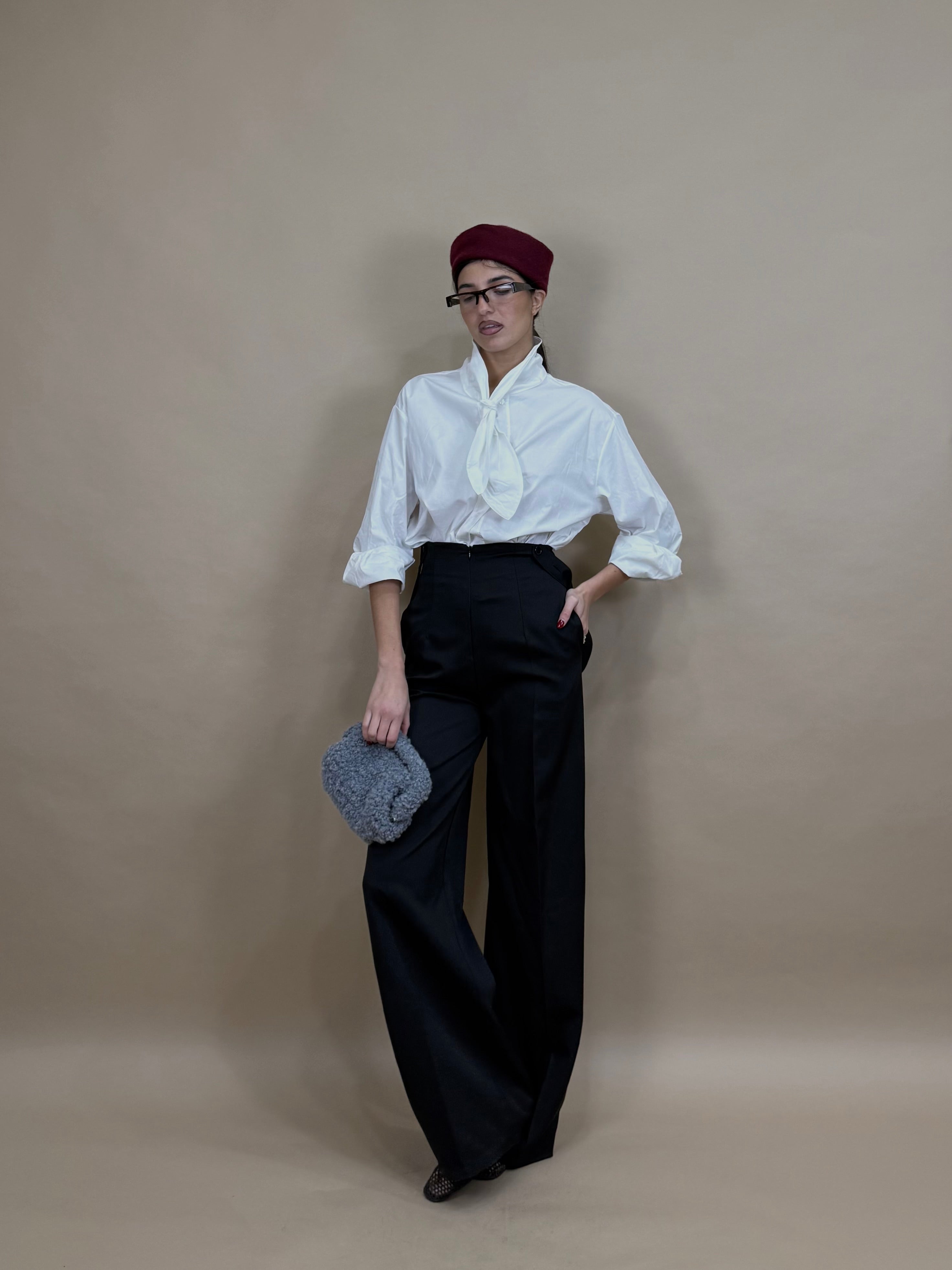 Pantalone Man con bretelle