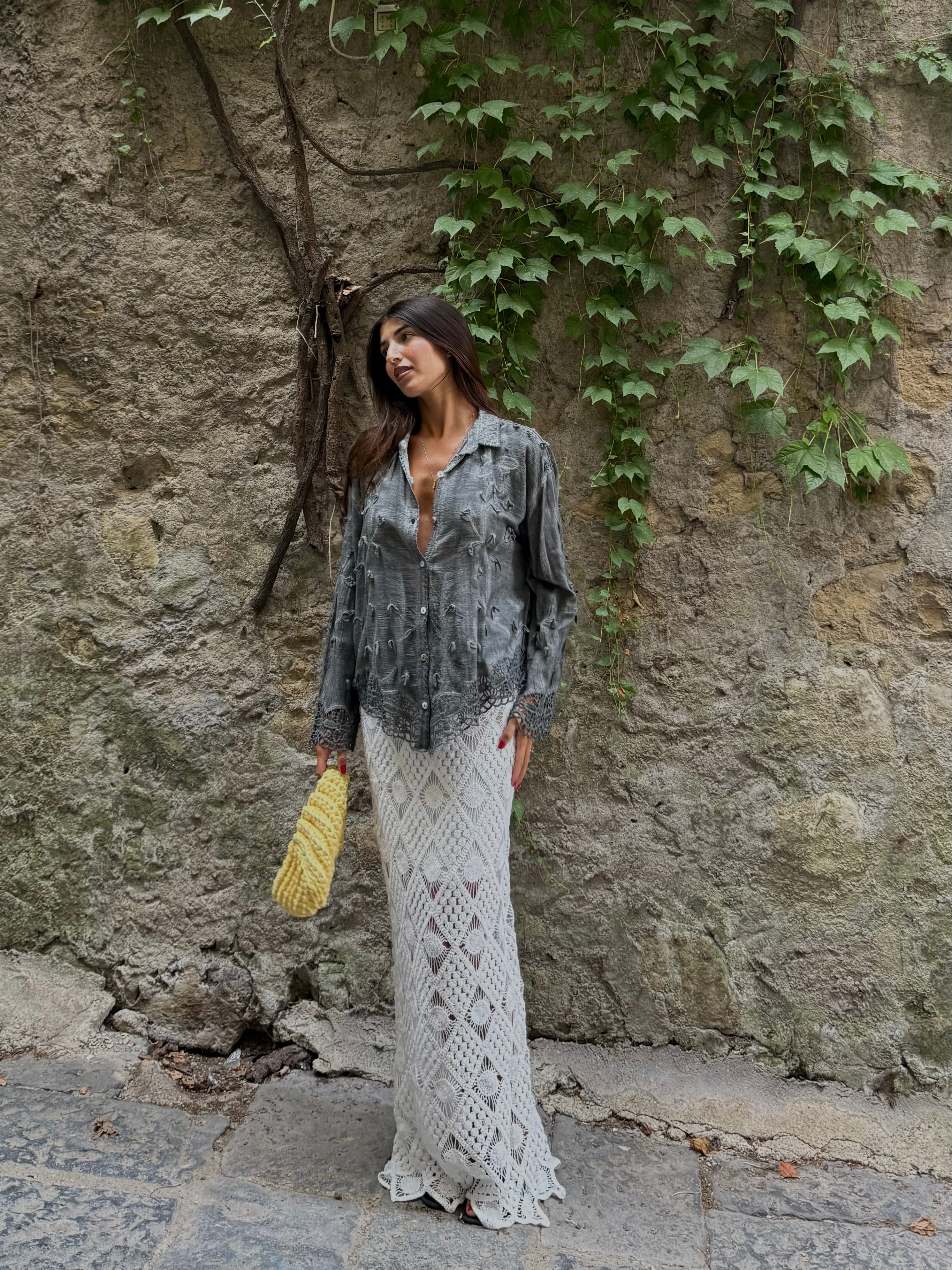 Gonna crocet bianca - LadyB Shop Online