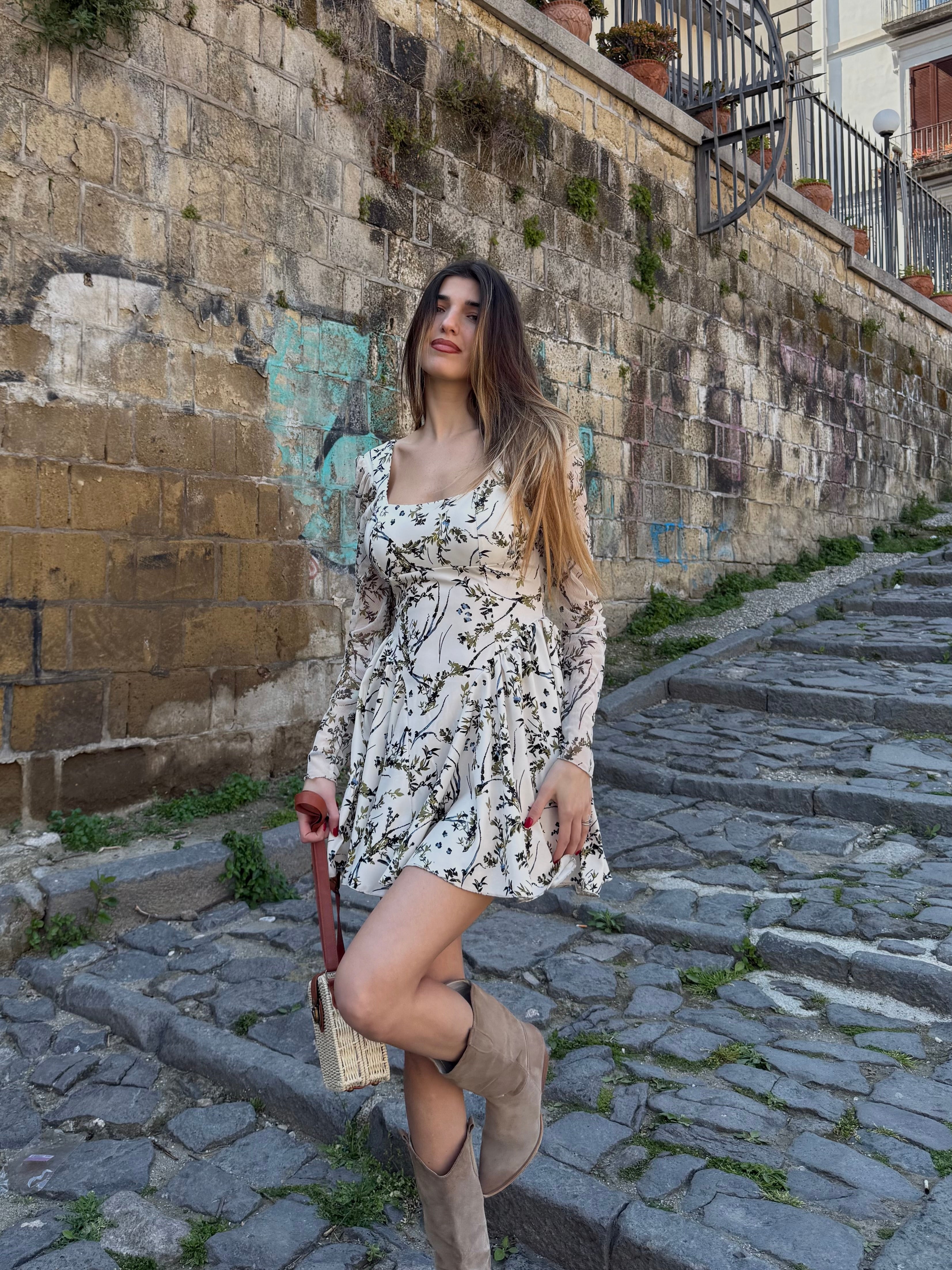 Dress Minu bianco - LadyB Shop Online