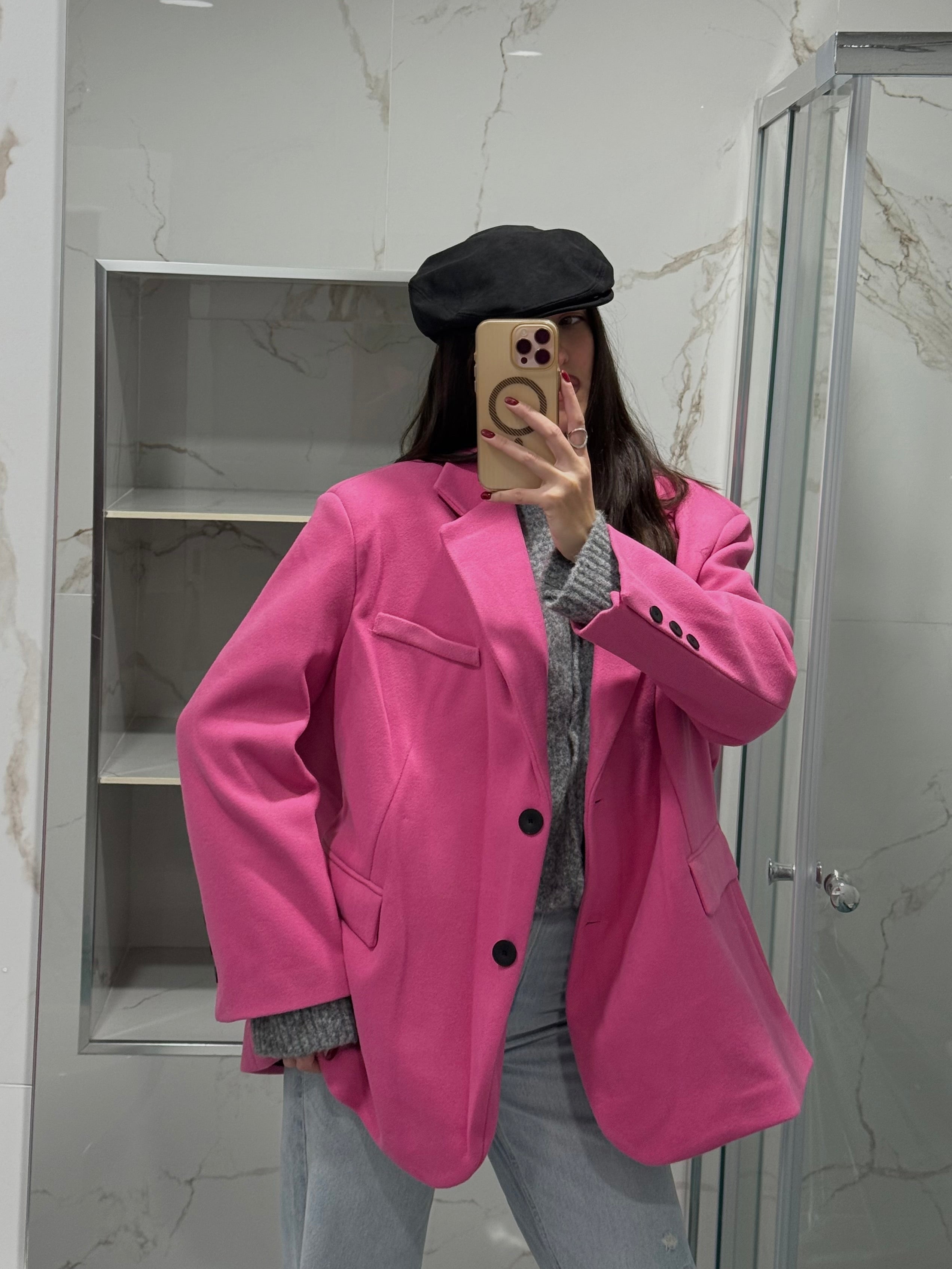 Blazer peso cappotto by just