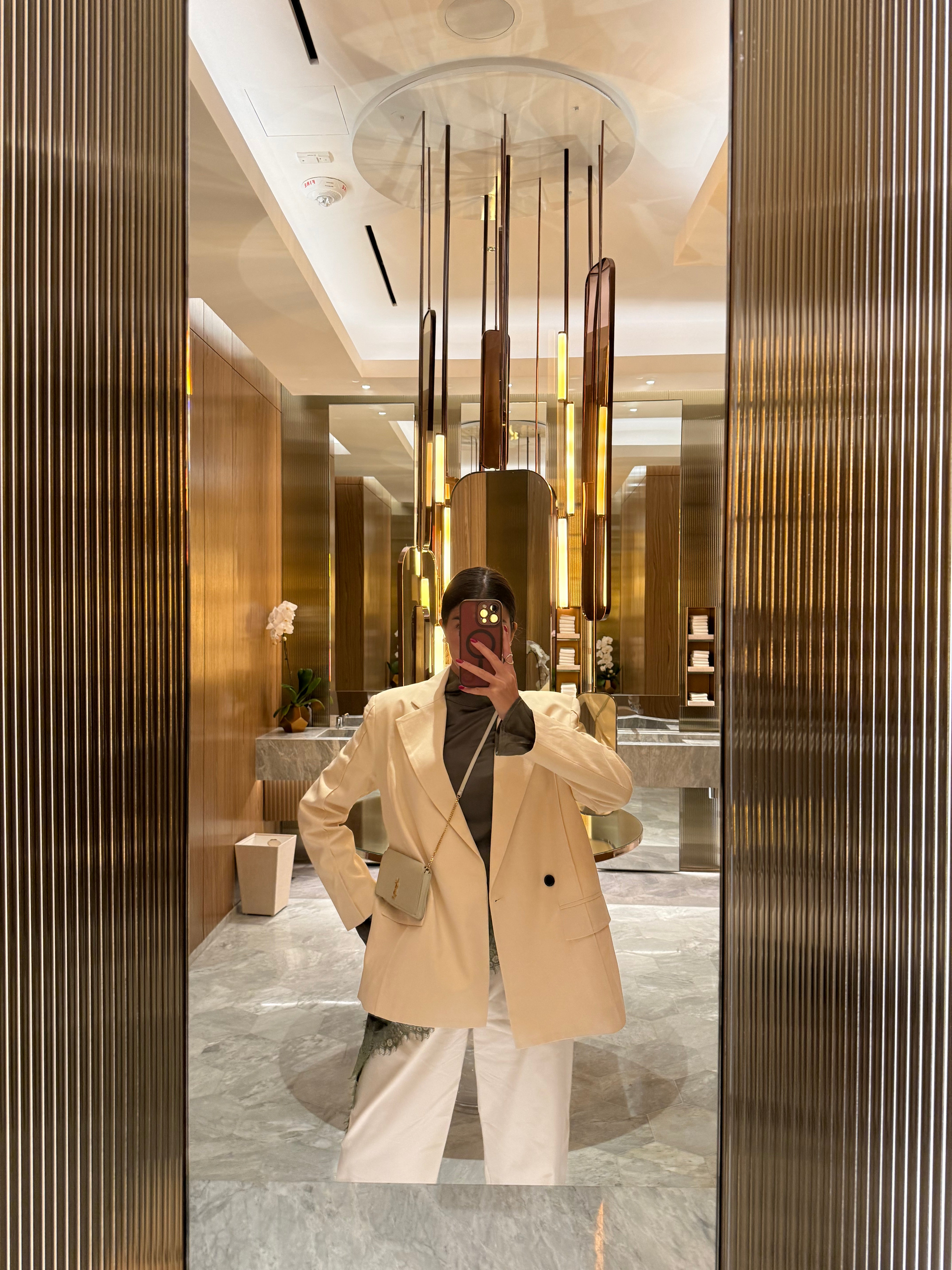 Blazer panna lumina