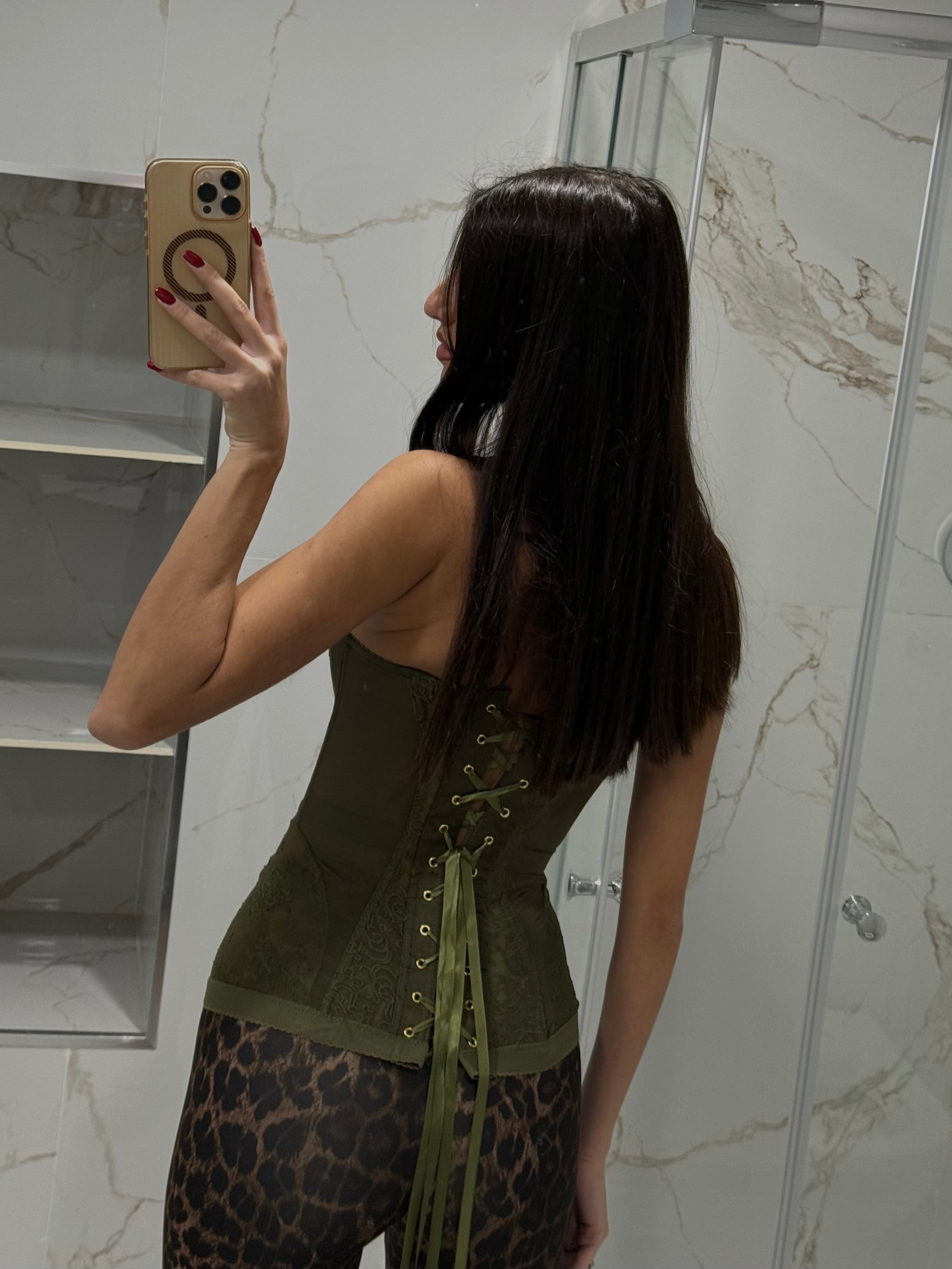 Corpetto verde