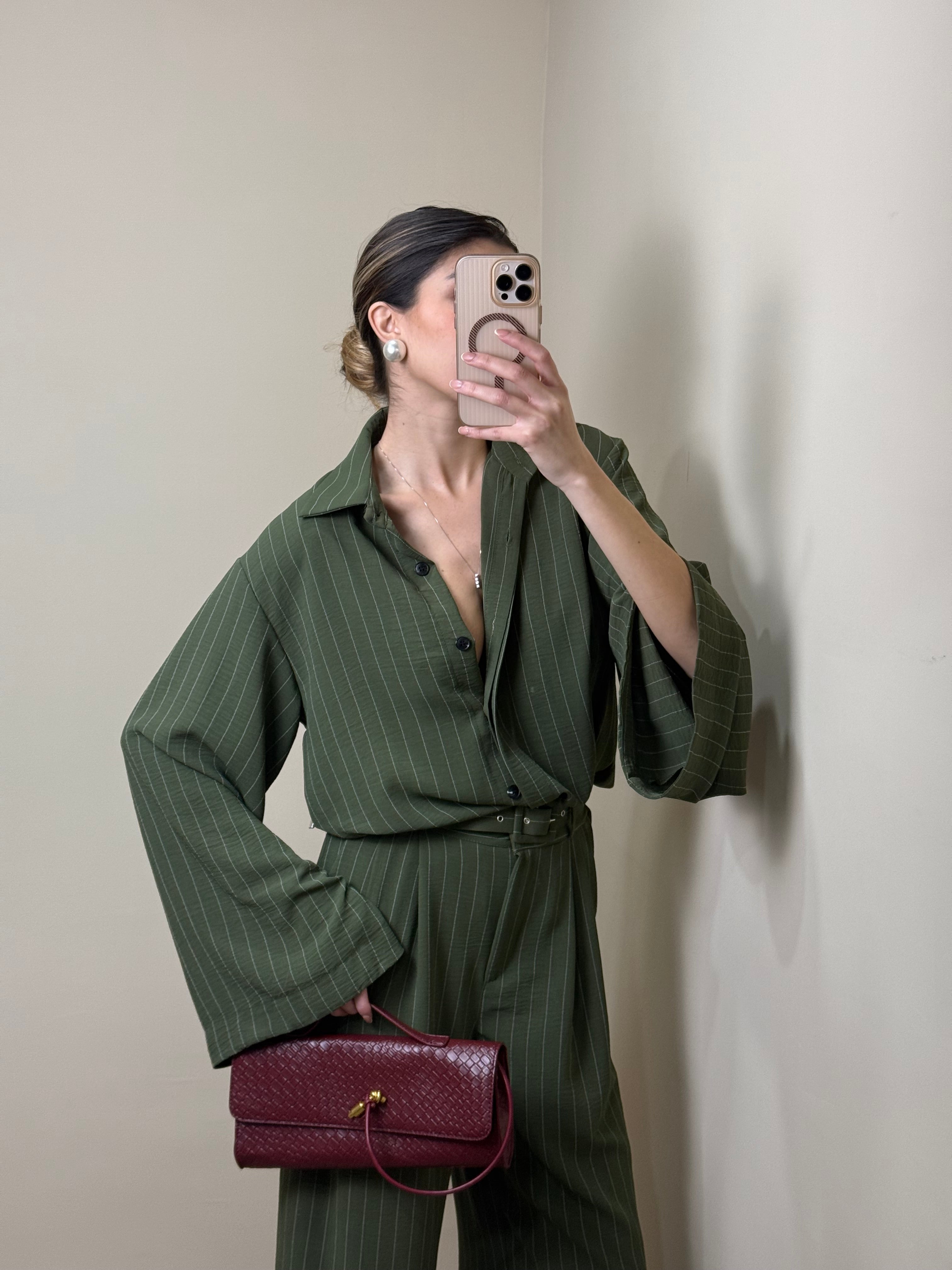 Coordinato Comfy e Chic verde - LadyB Shop Online