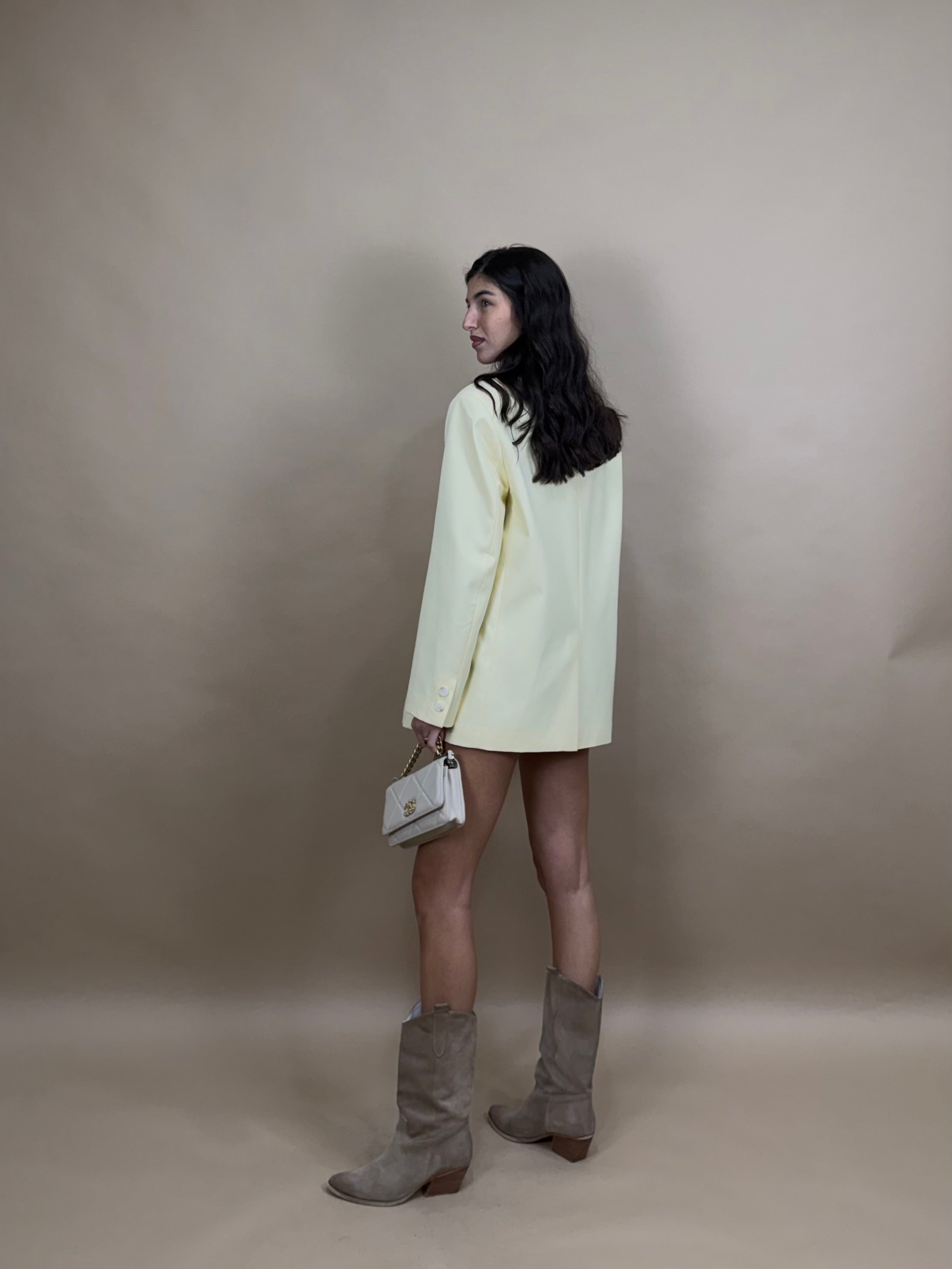 Blazer Carola by Lumina giallo