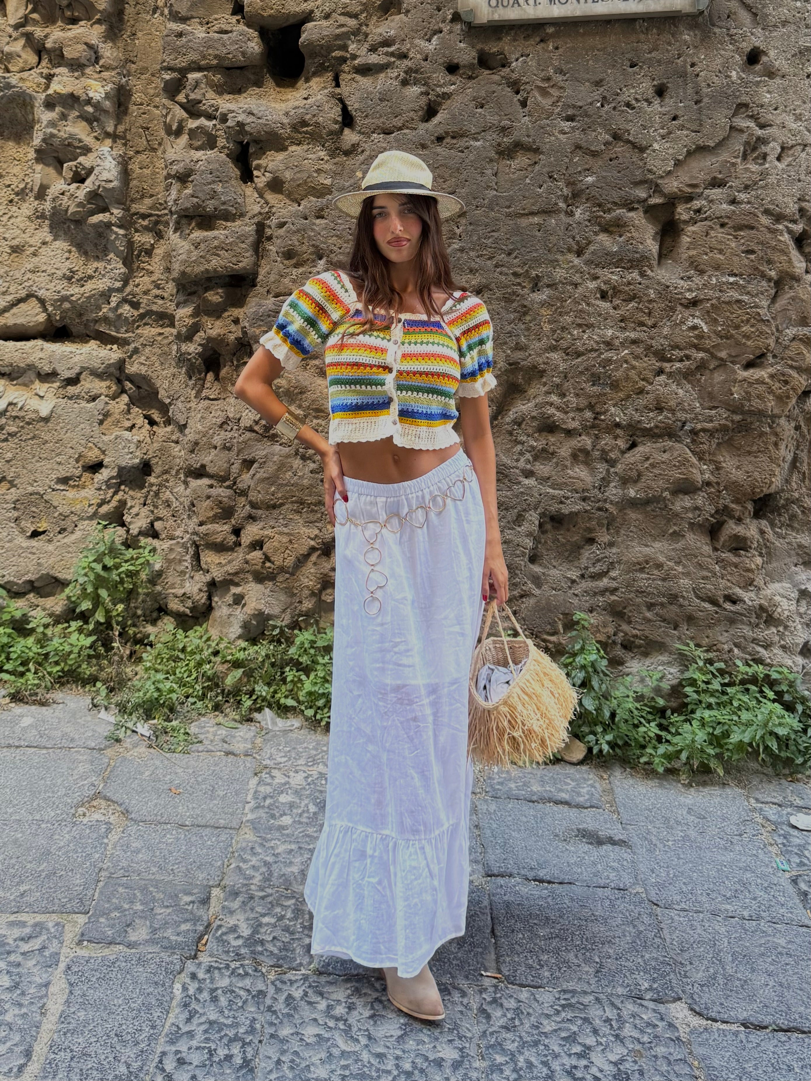 Gonna cotone lumina - LadyB Shop Online