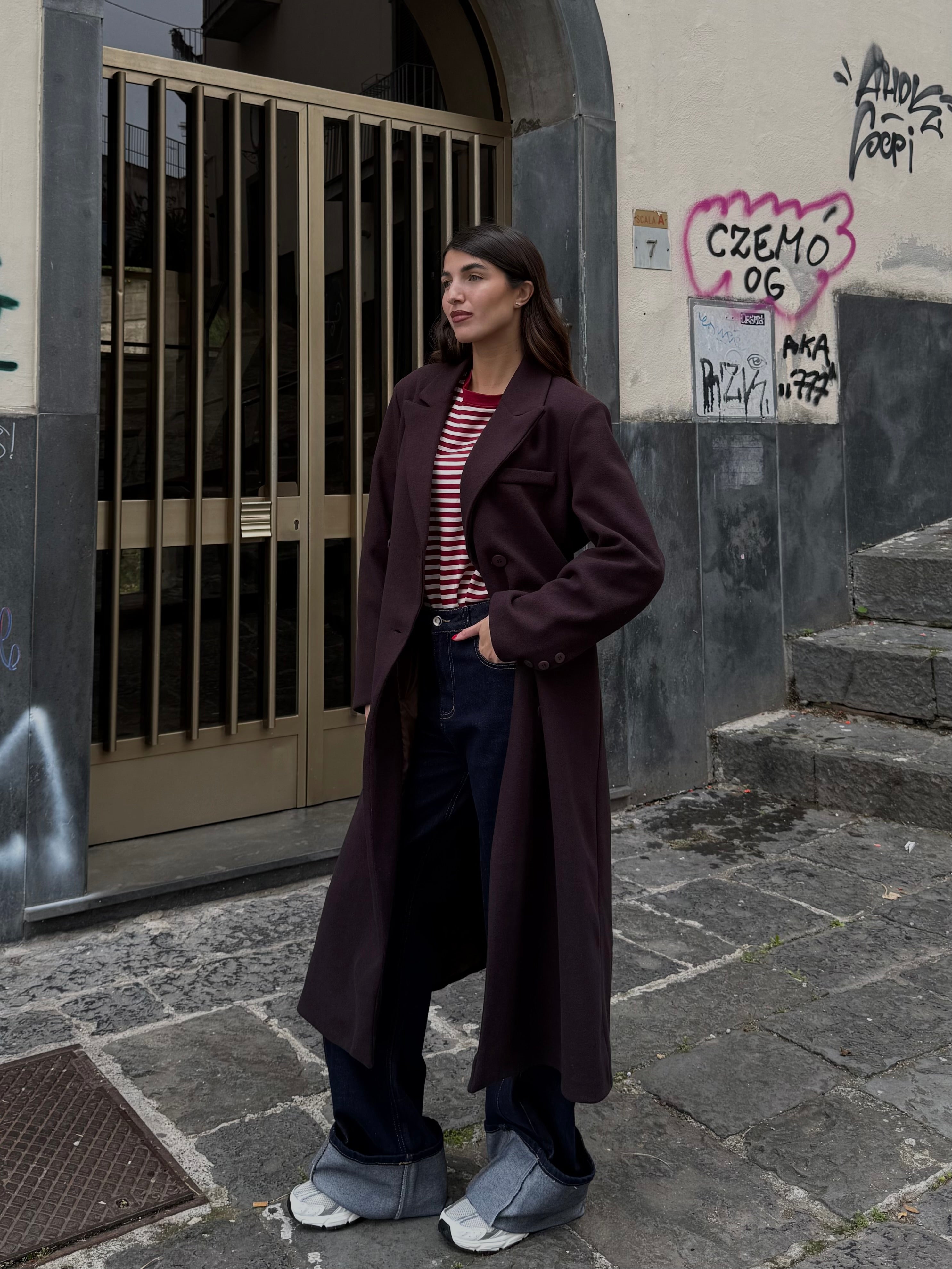 Cappotto Zar marrone