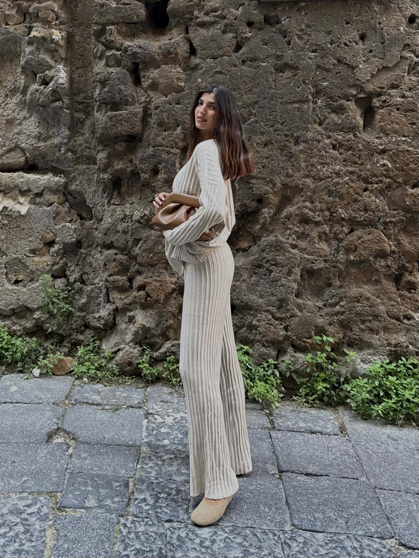 Coordinato comfy panna