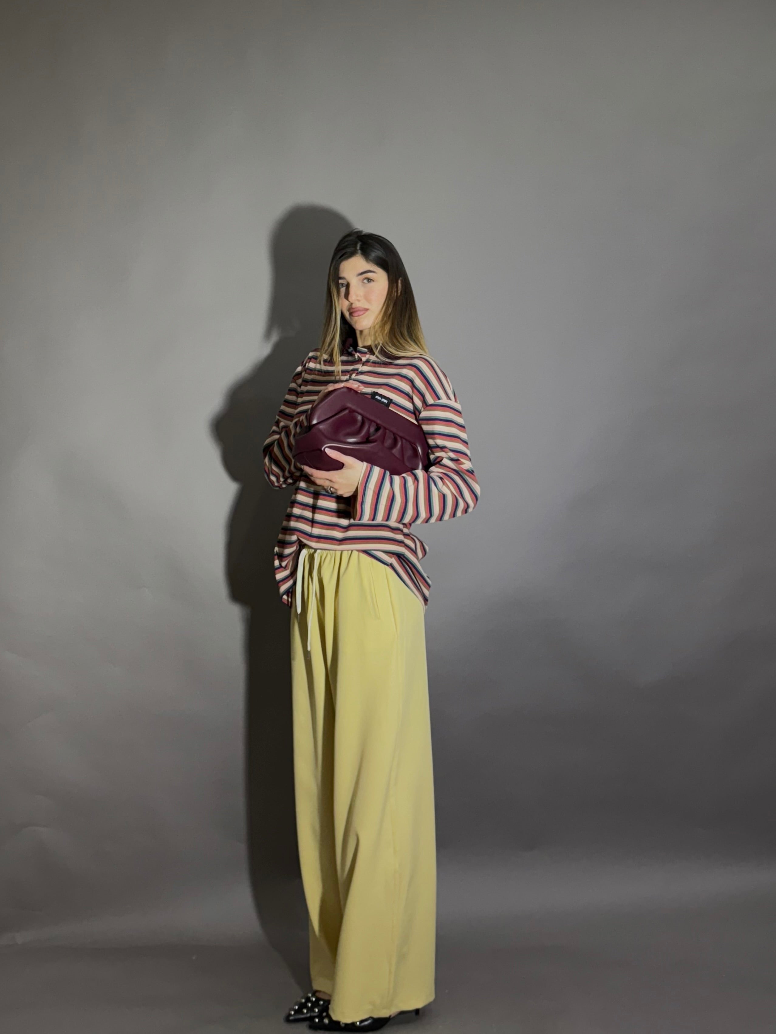 Panta laccio giallo - LadyB Shop Online