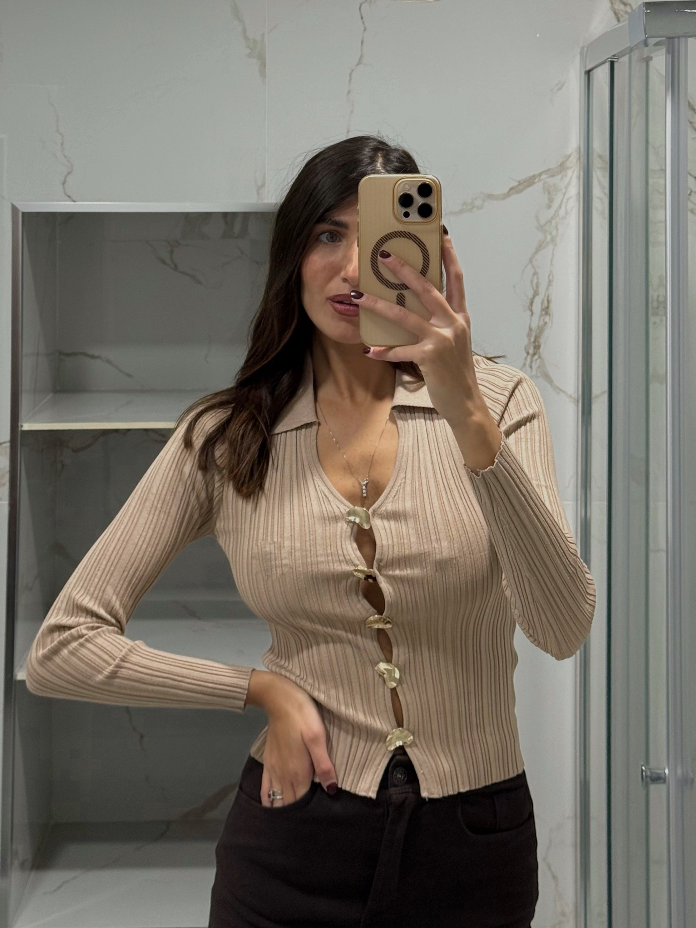 Maglia gioiello fango