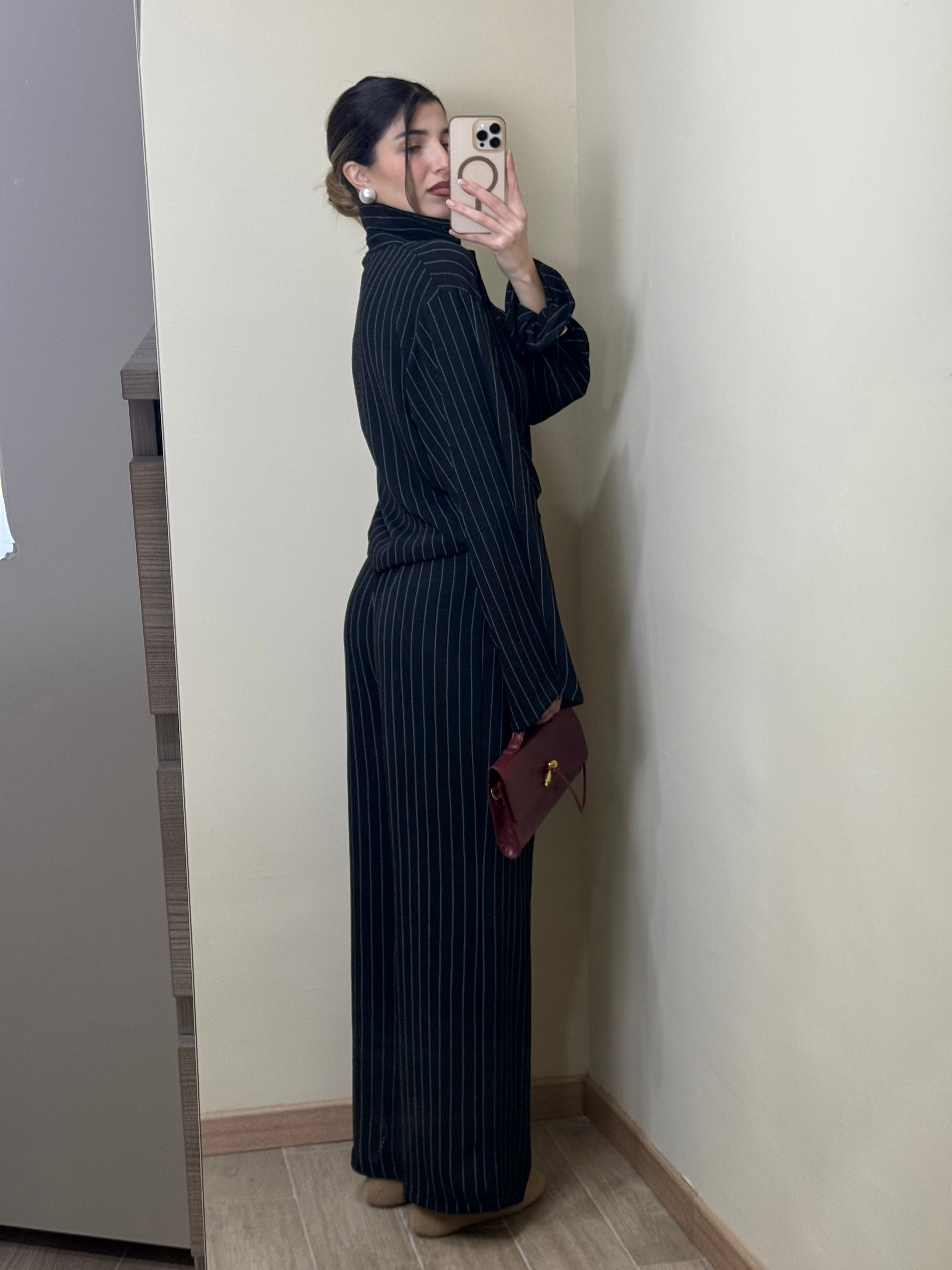 Coordinato Comfy e Chic nero - LadyB Shop Online