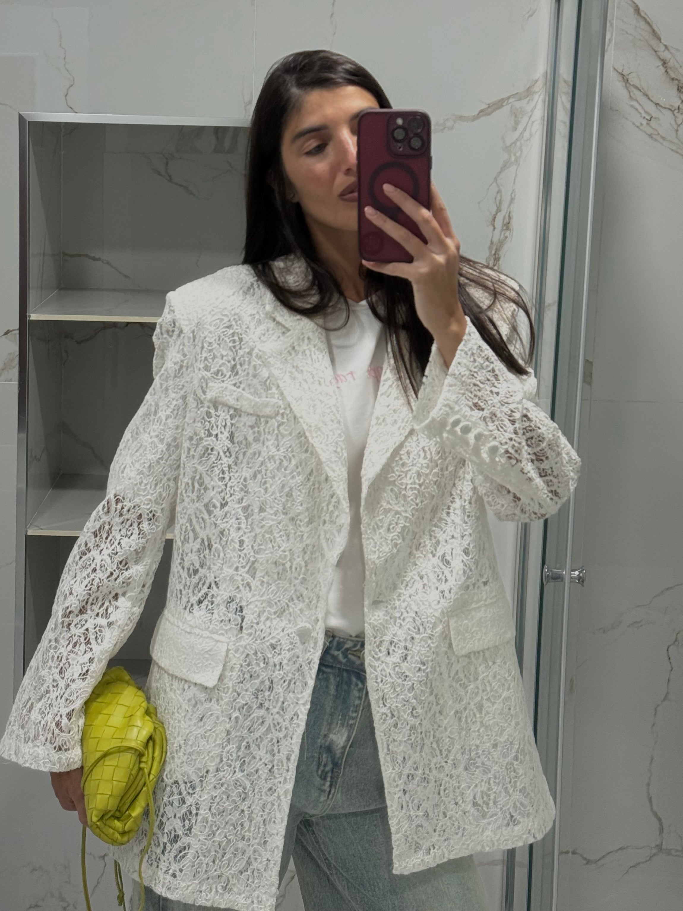 Giacca pizzo by Lumina