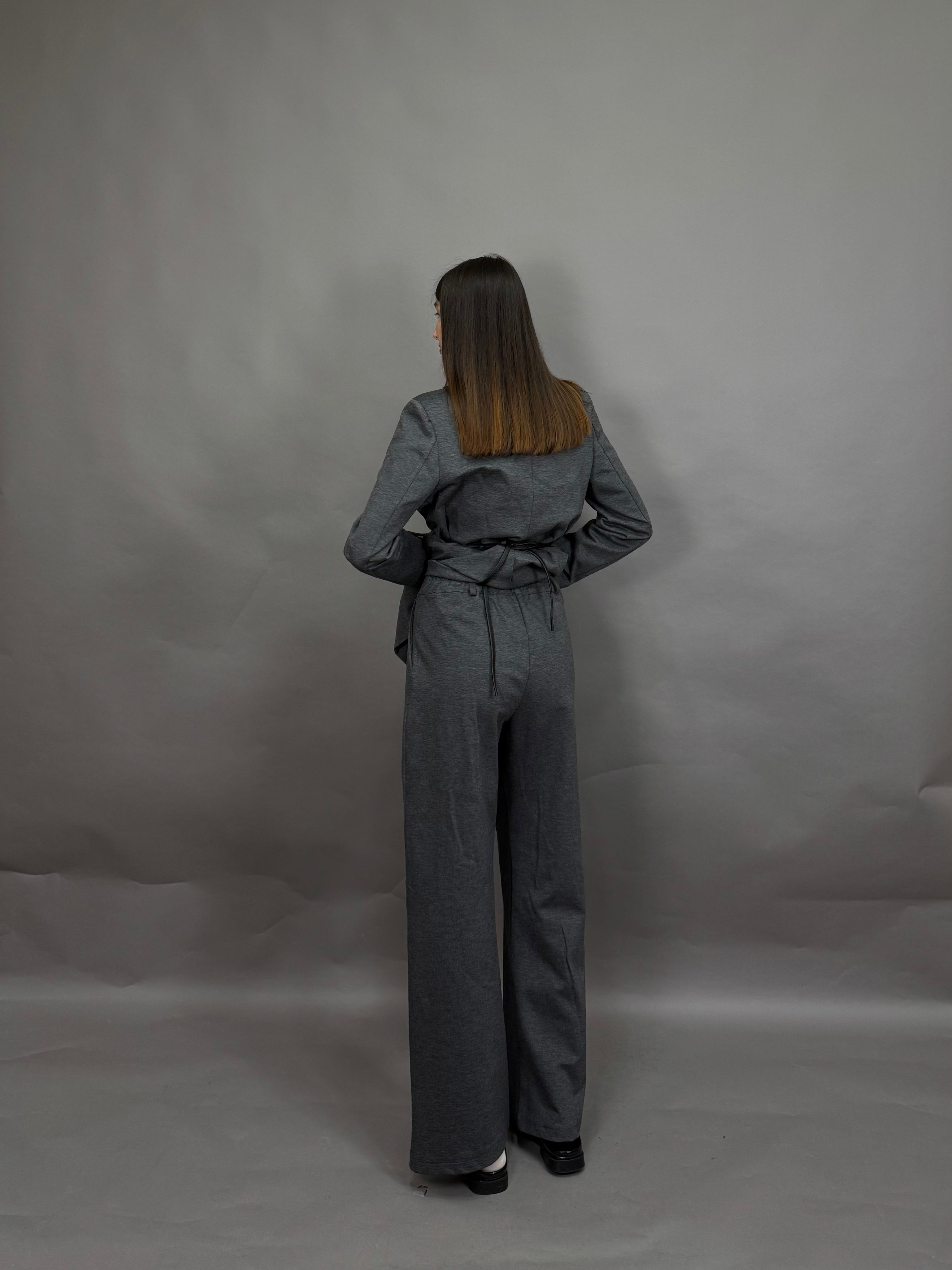 Pantalone Oxford grigio