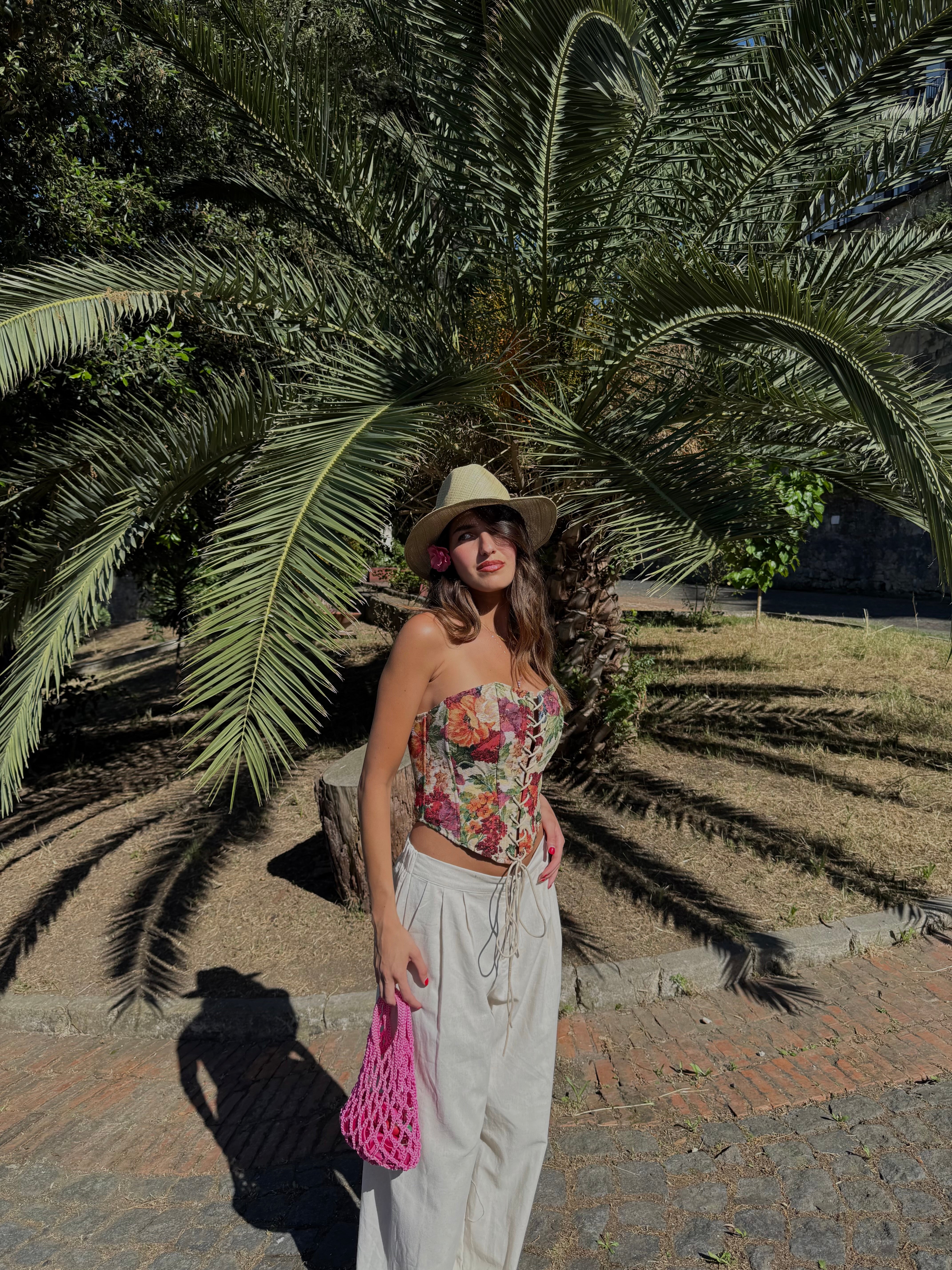 Corpetto fiori - LadyB Shop Online