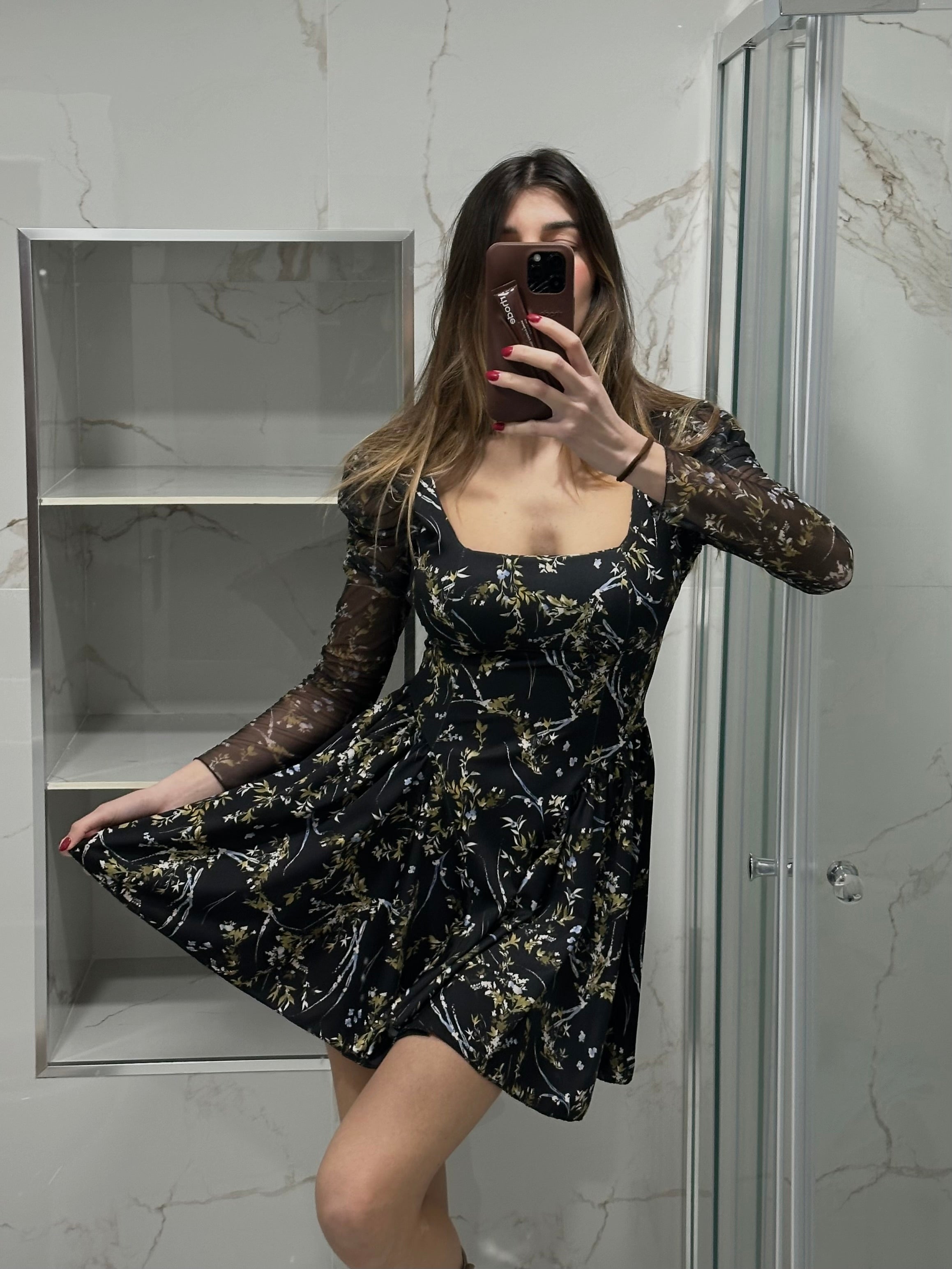 Dress Minù nero - LadyB Shop Online