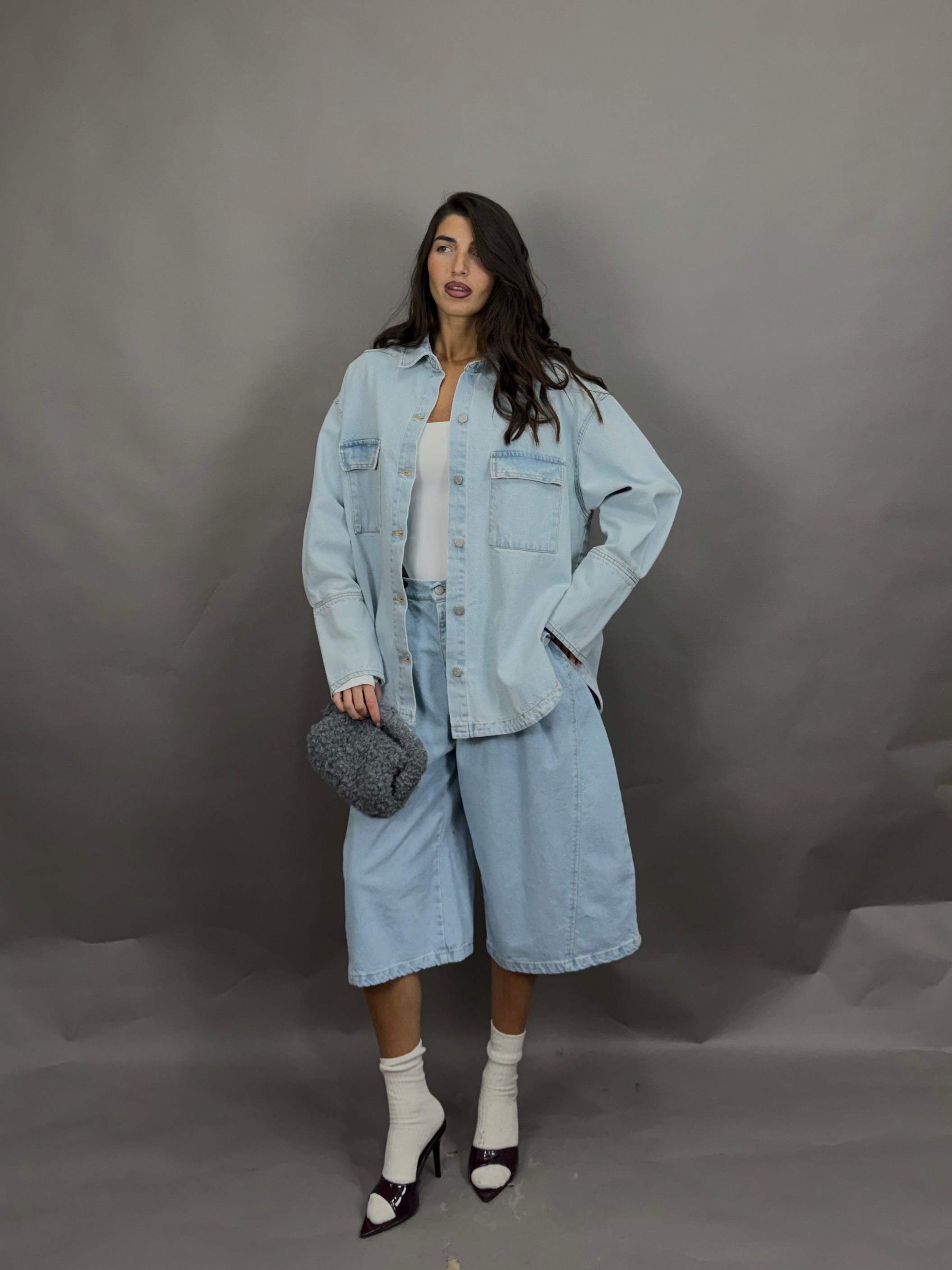 Camicia in jeans by just