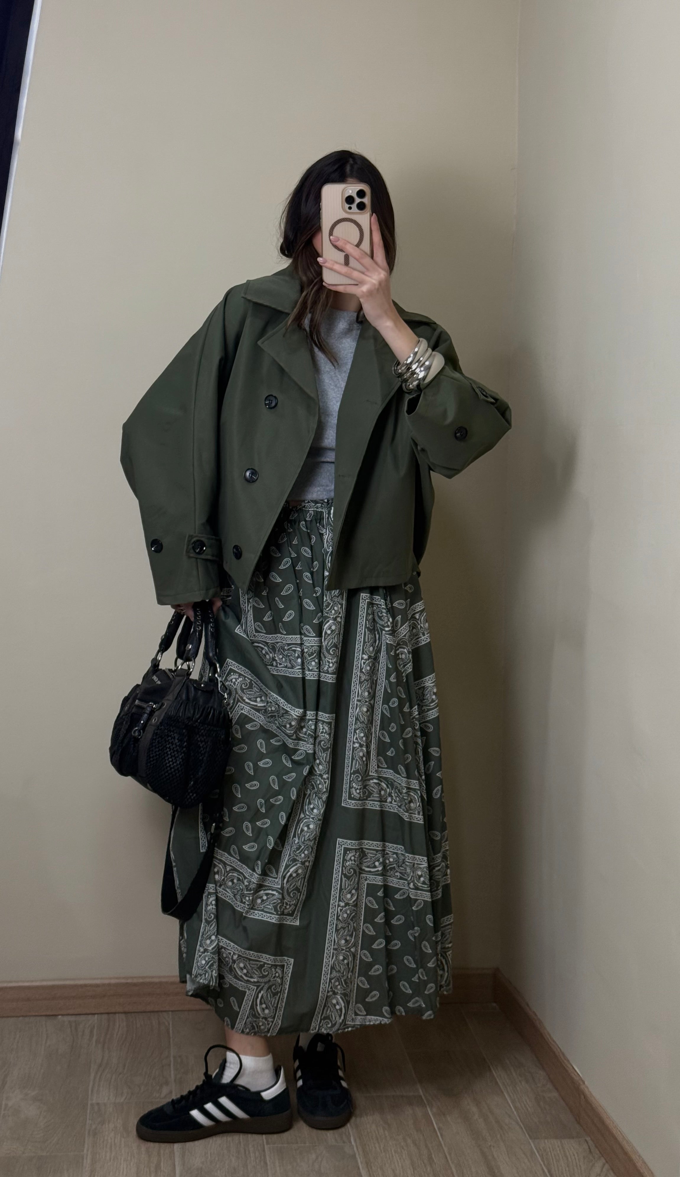 Gonna bandana verde - LadyB Shop Online