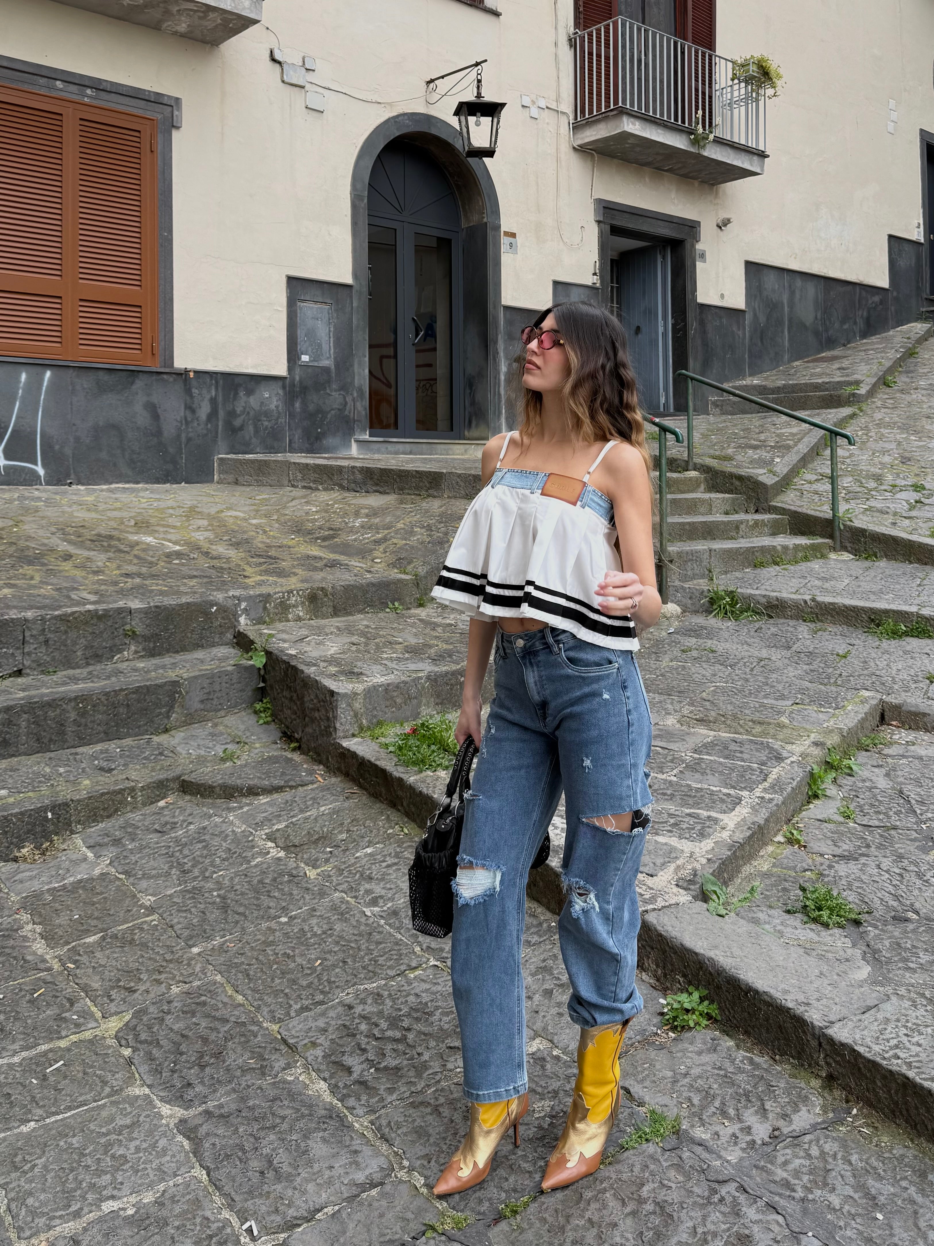 Jeans strappi - LadyB Shop Online