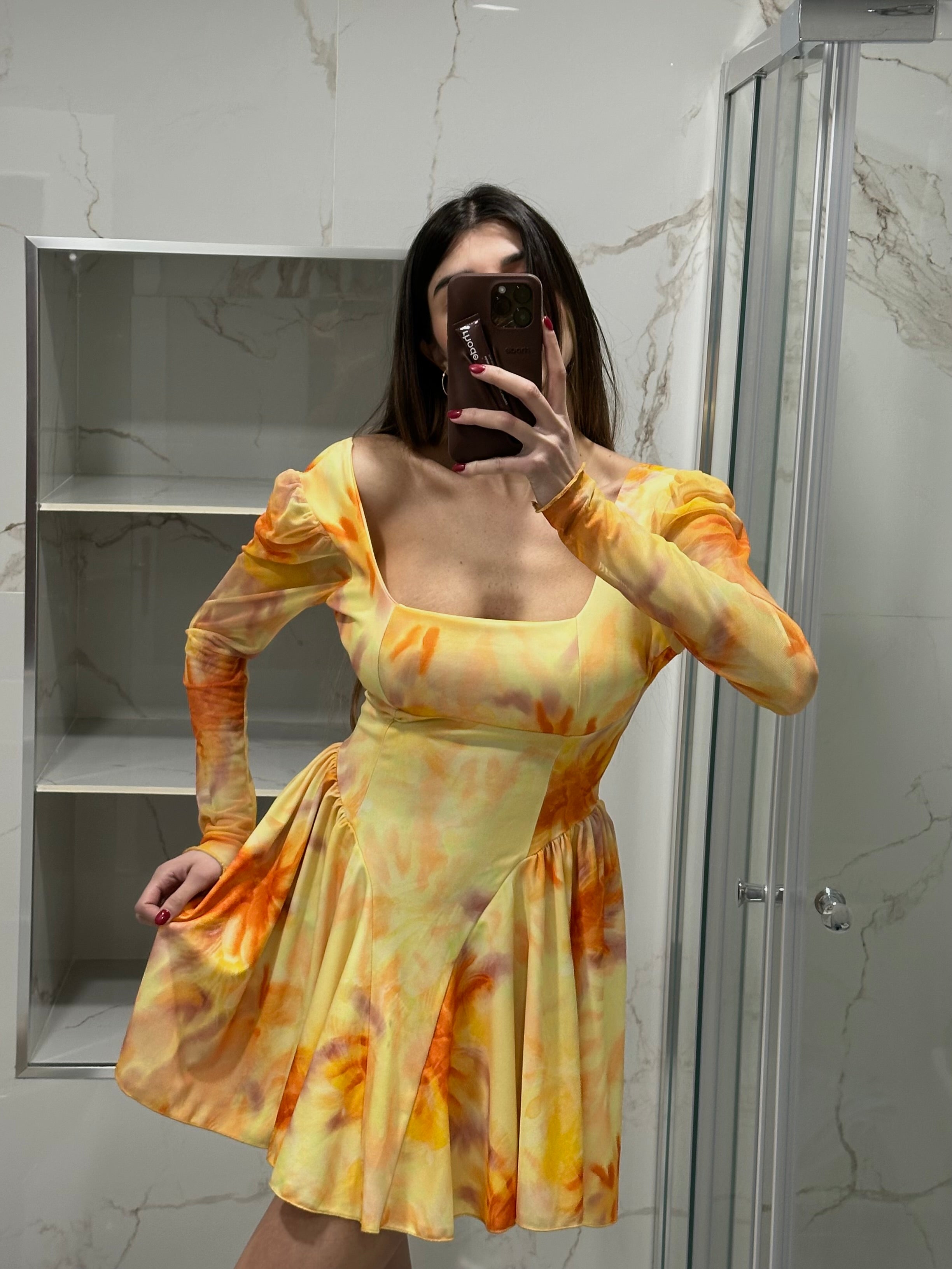 Dress Minu giallo - LadyB Shop Online