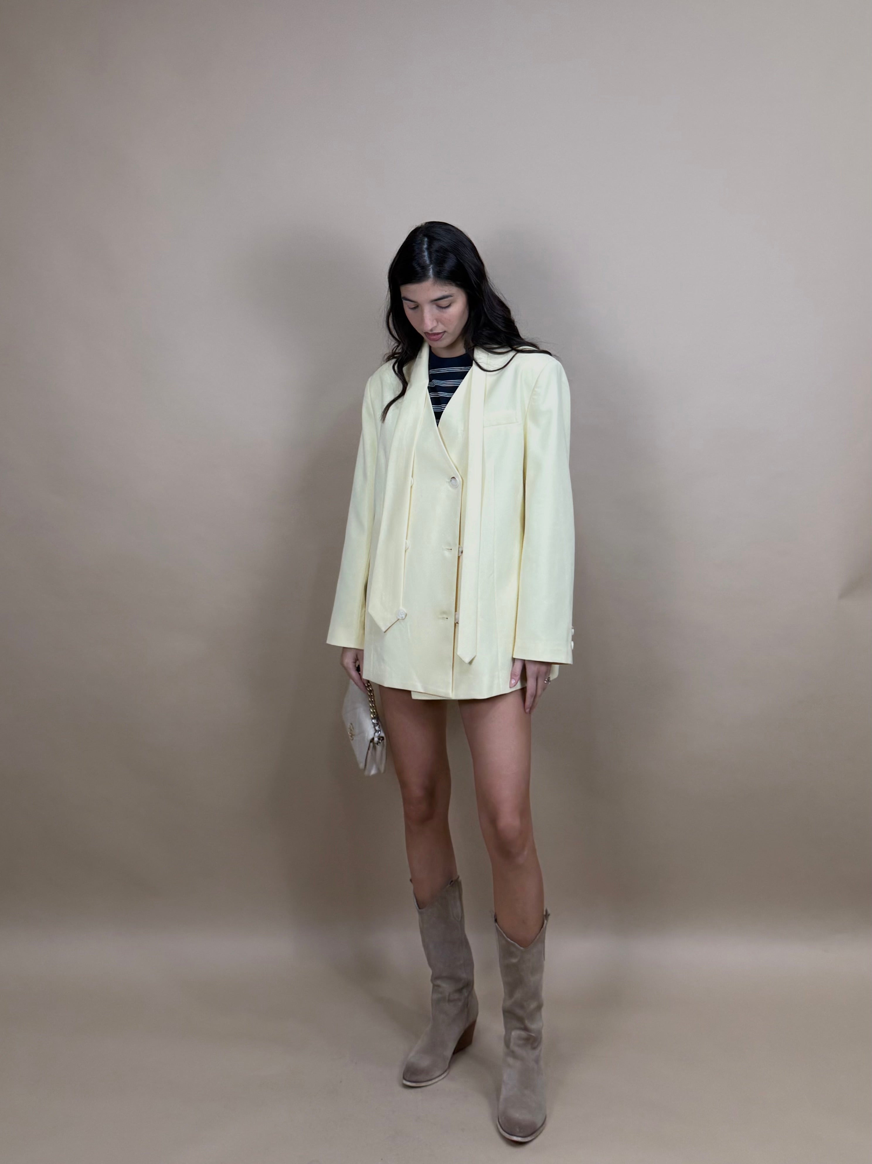 Blazer Carola by Lumina giallo