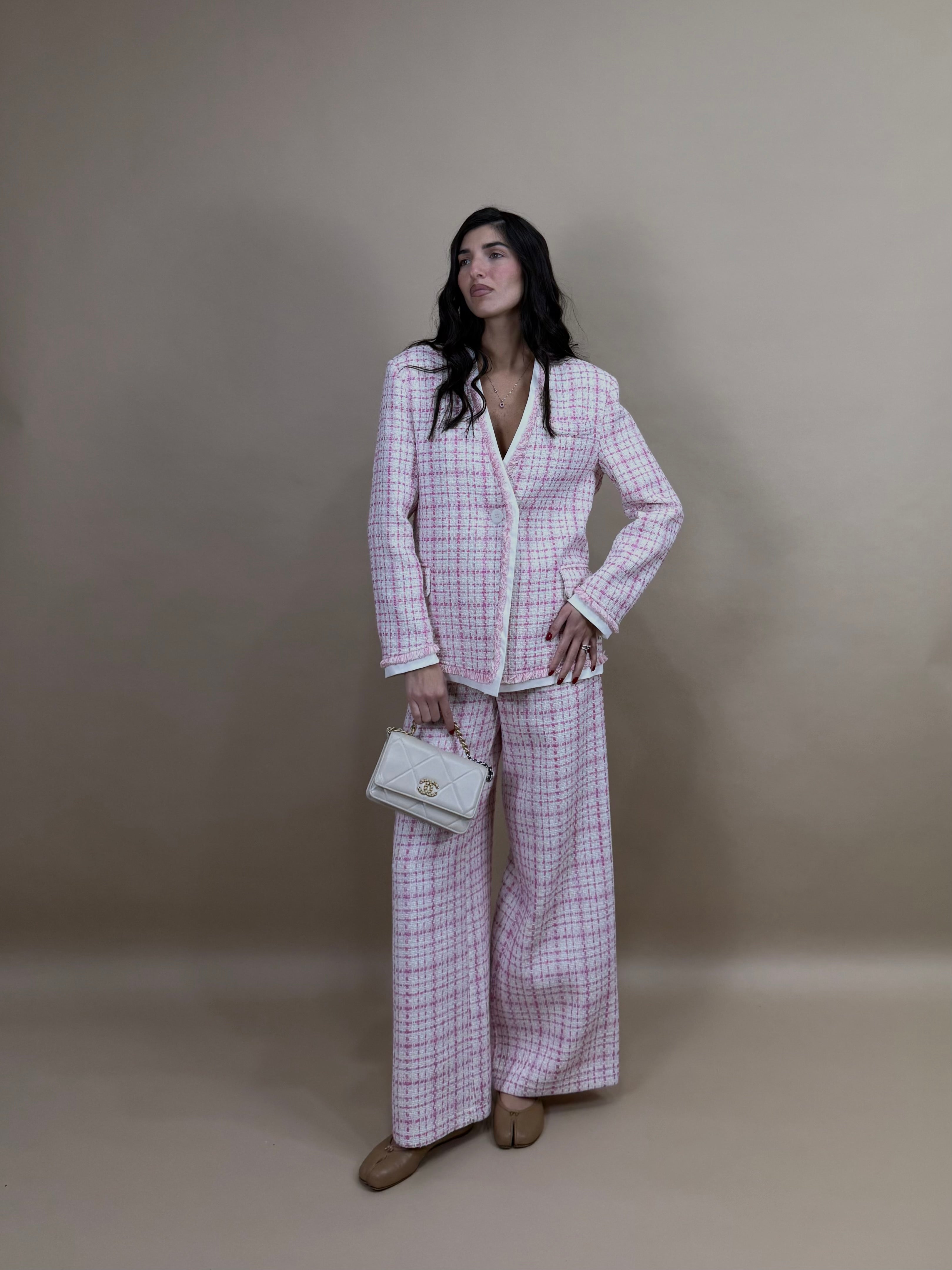 Blazer in tweed lumina