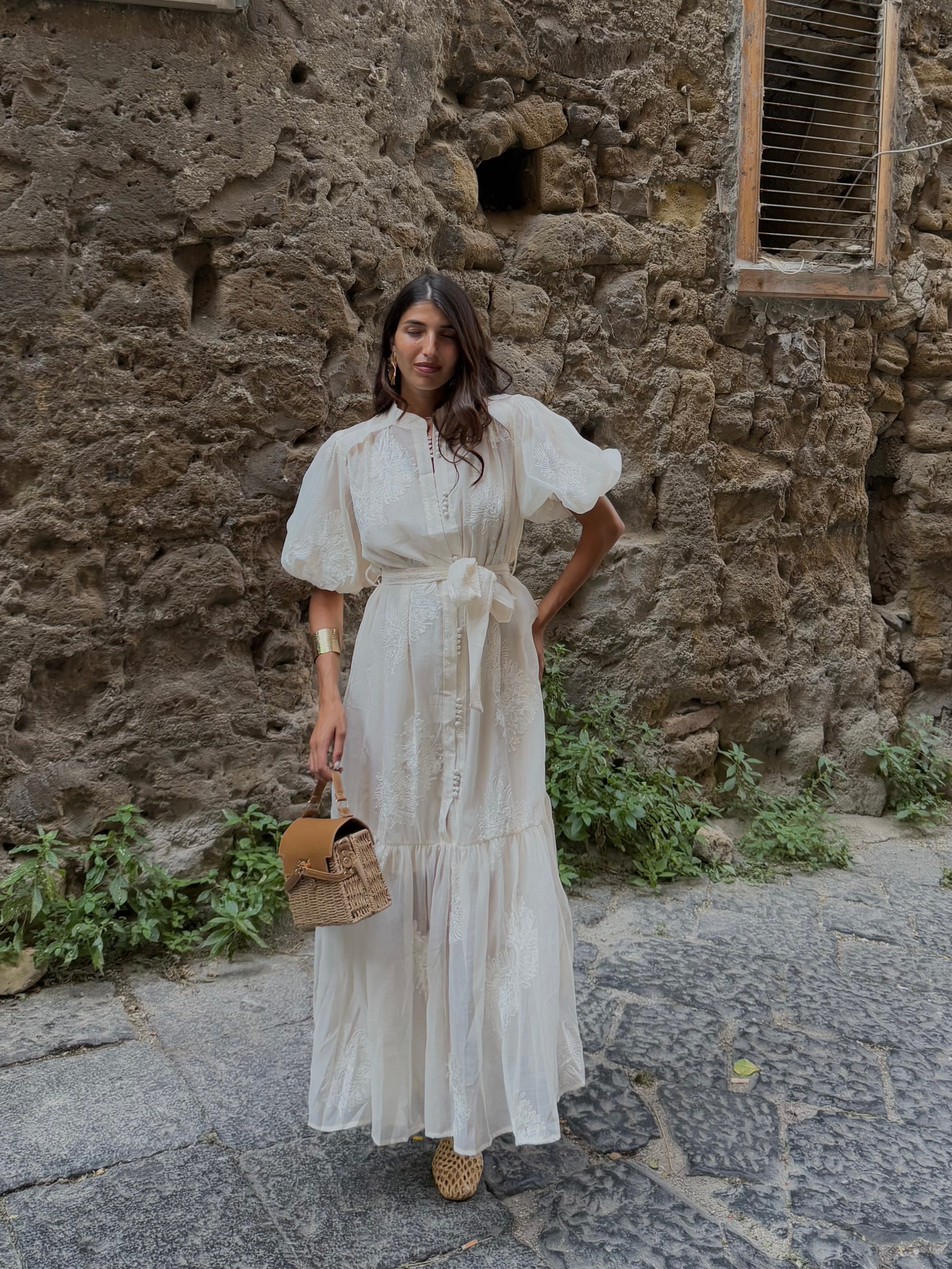 Dress Carmen panna - LadyB Shop Online