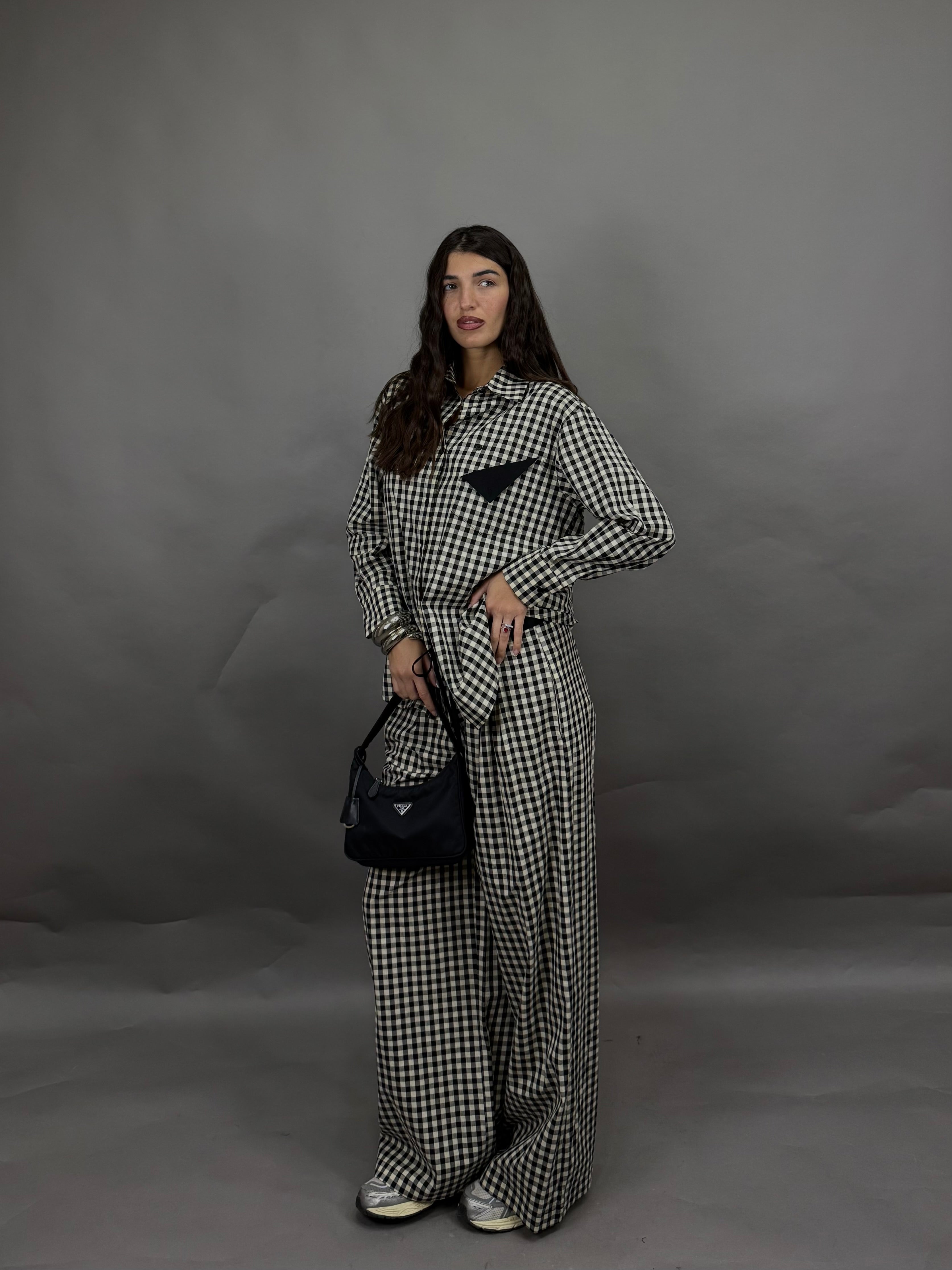 Pantalone quadretti by lumina