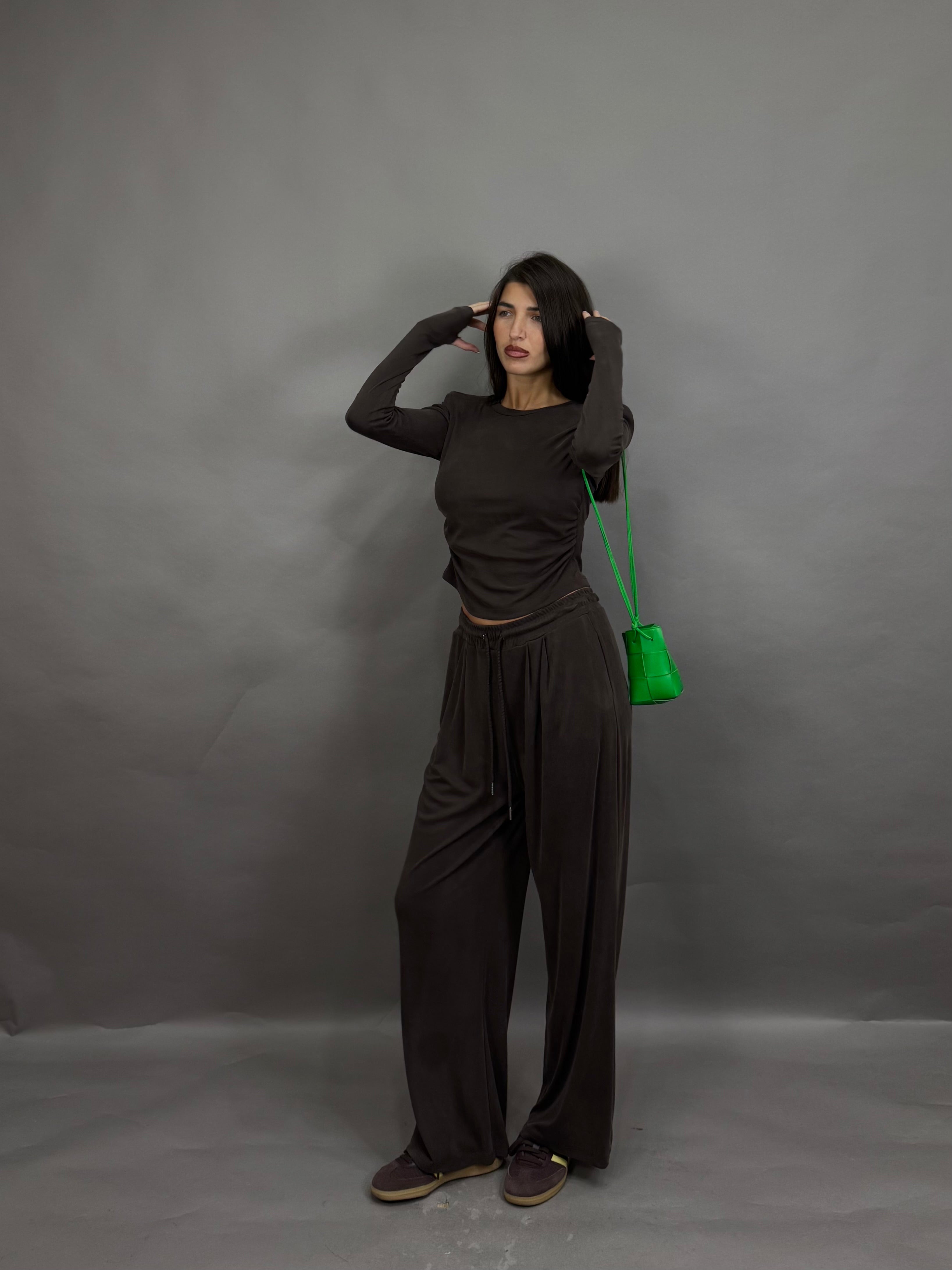Coordinato comfy by just marrone