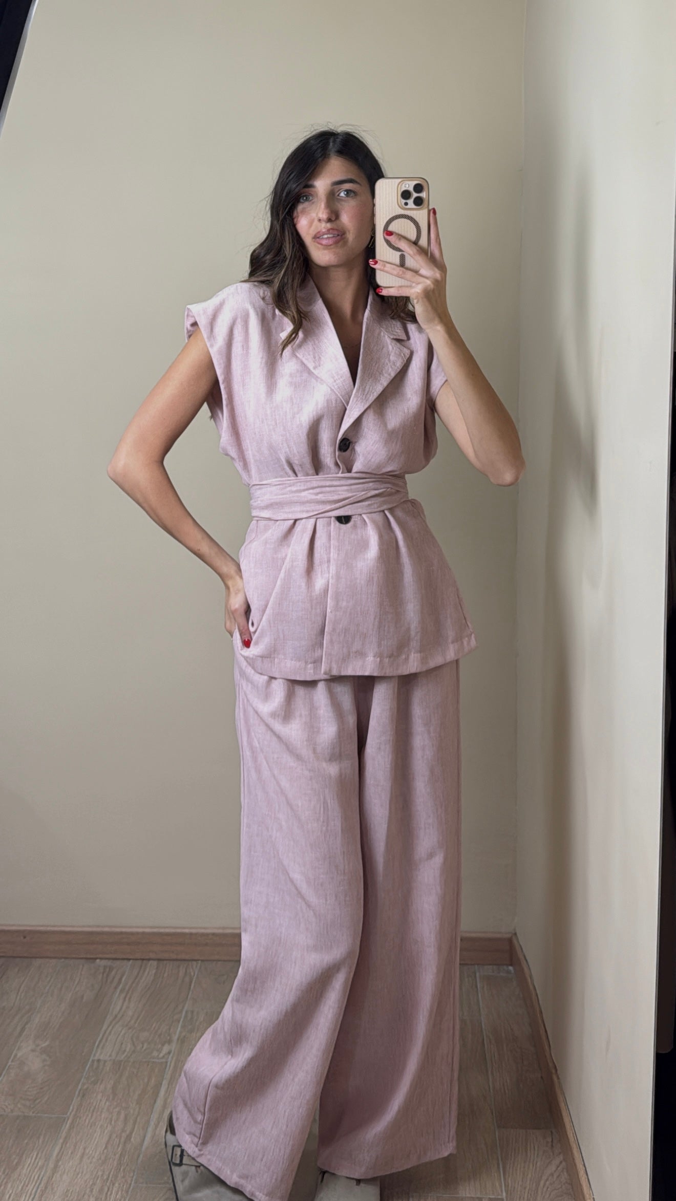 Tailleur Jane rosa - LadyB Shop Online