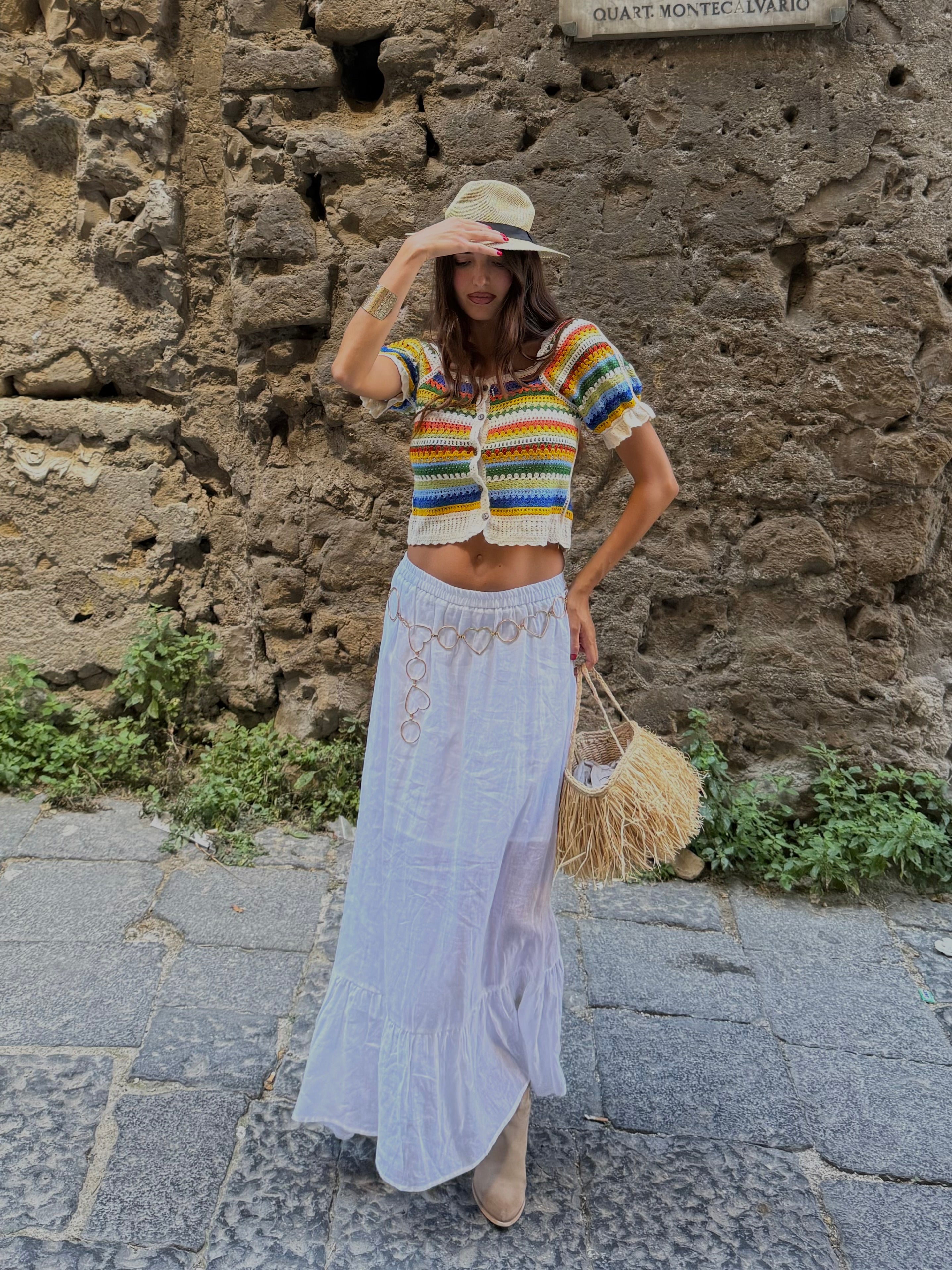 Gonna cotone lumina - LadyB Shop Online