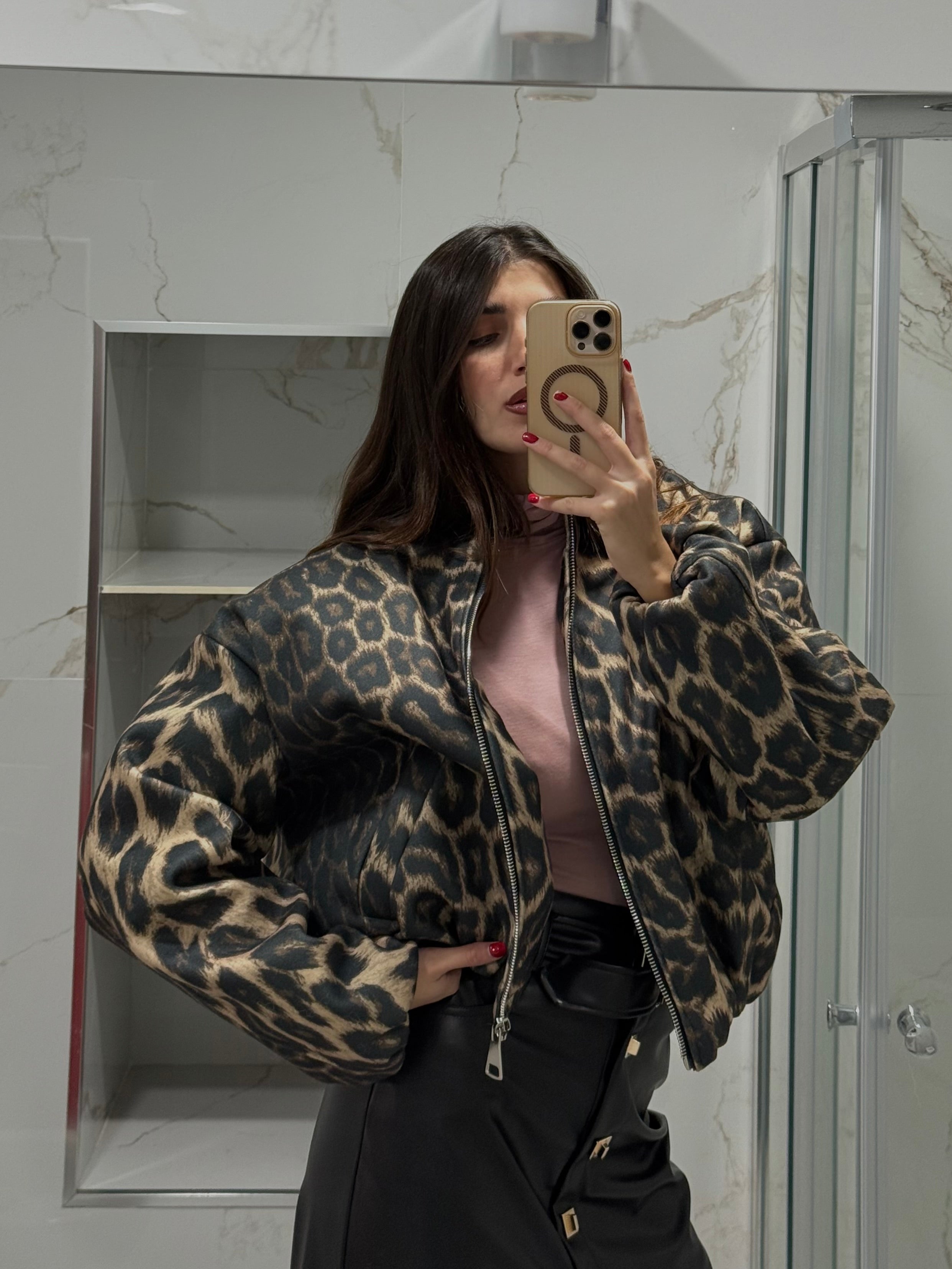 Bomber lumina maculato