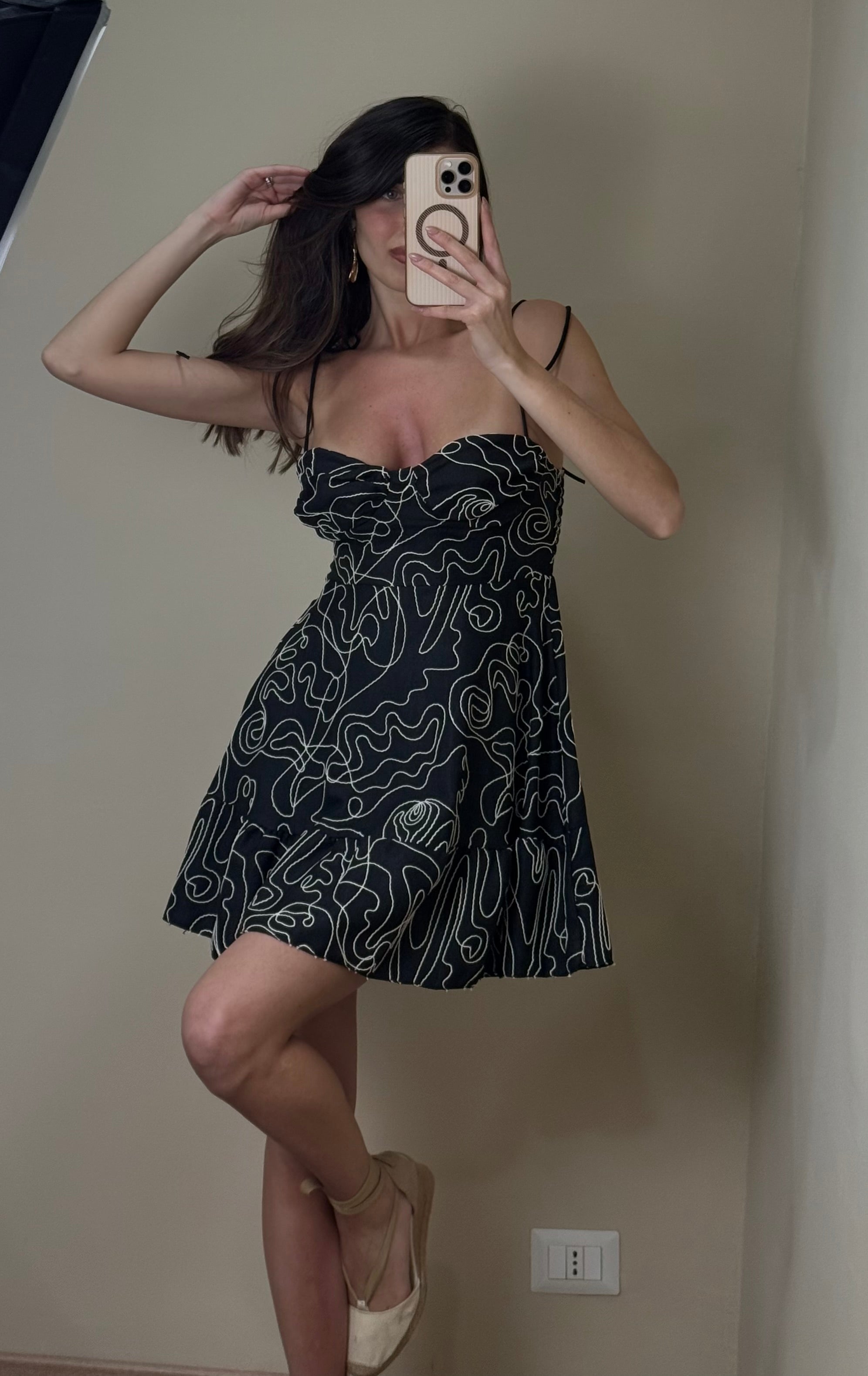 Dress summer nero - LadyB Shop Online