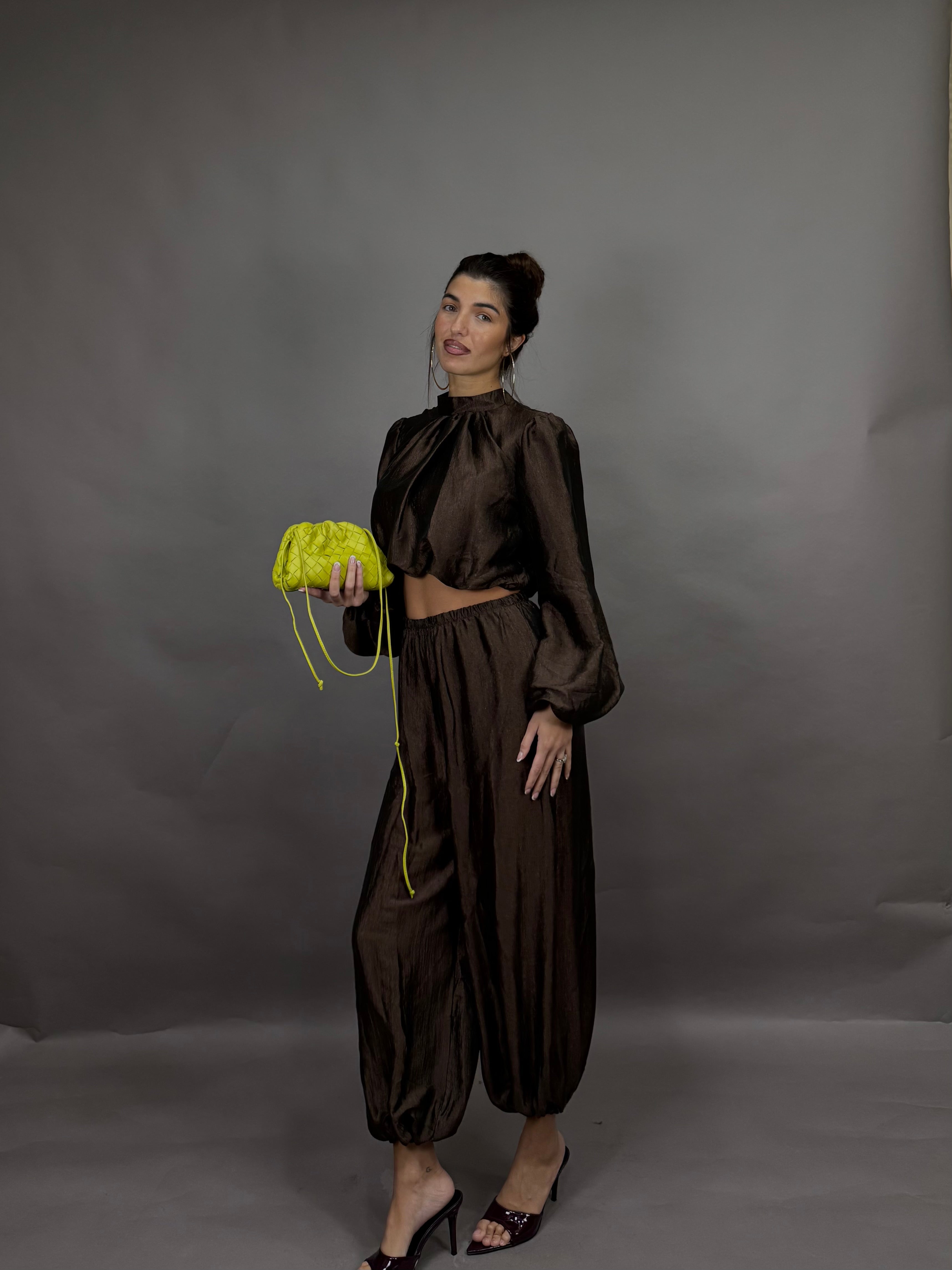 Coordinato Jasmine marrone