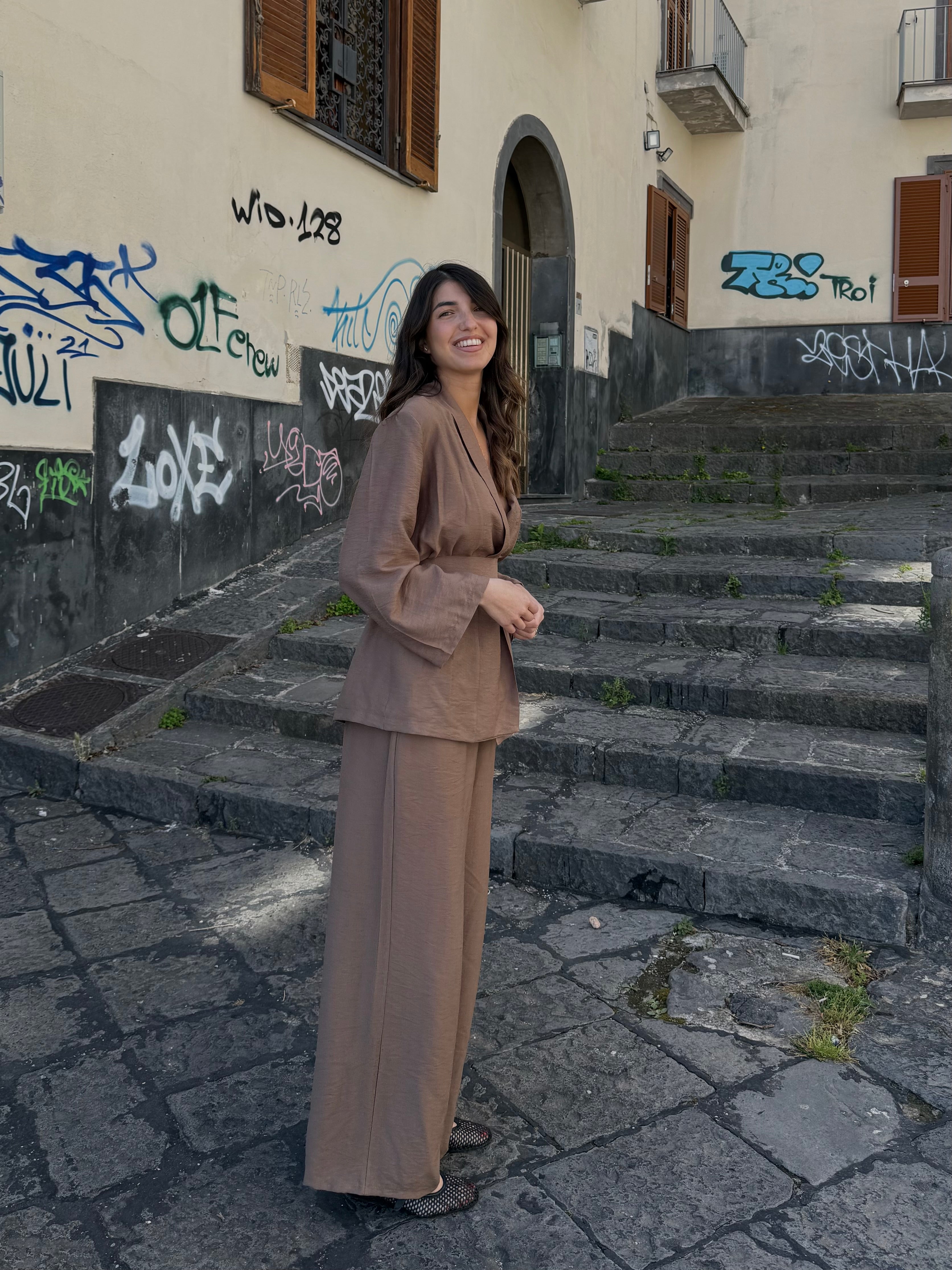 Tailleur Malta marrone - LadyB Shop Online