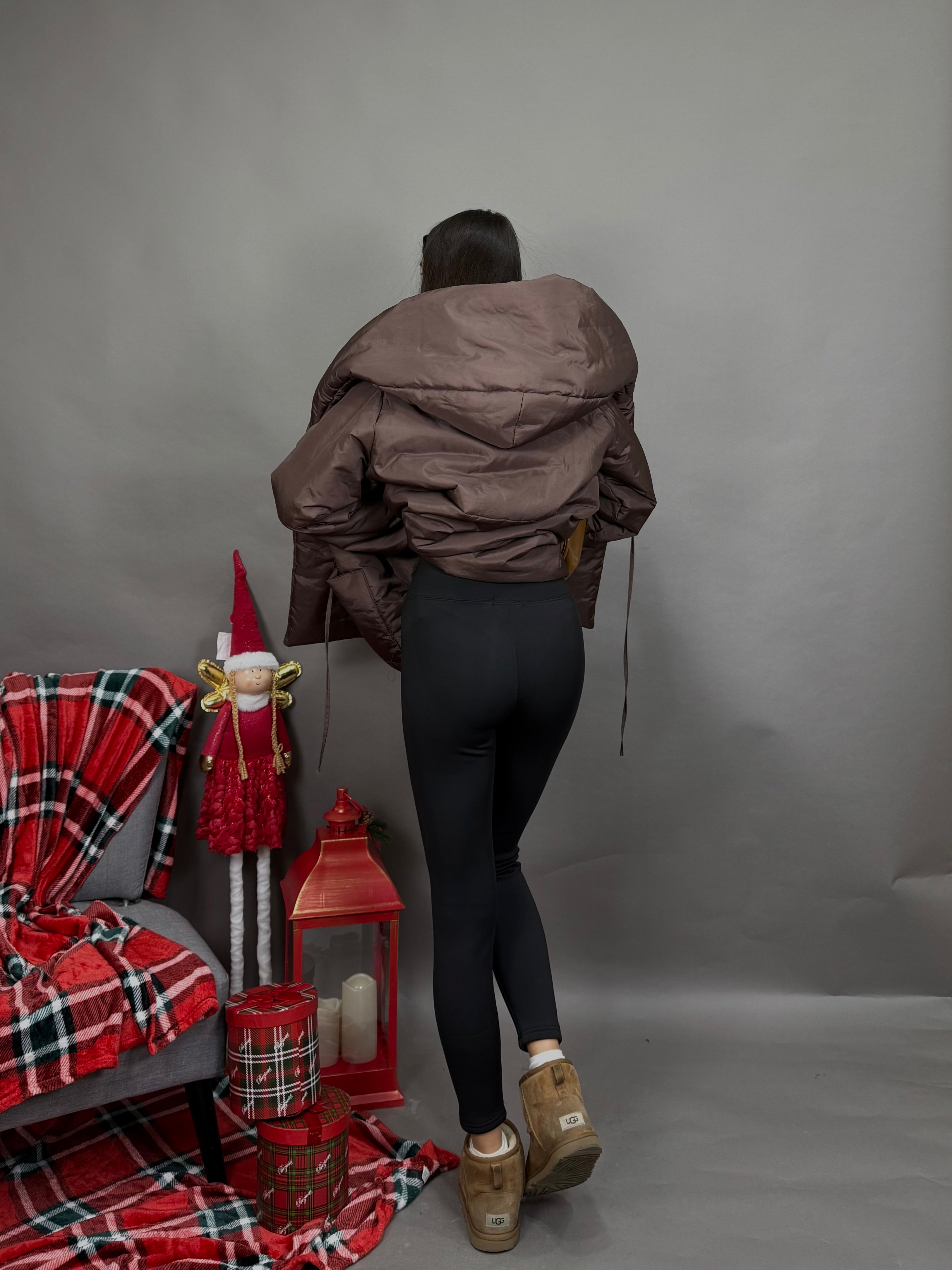 Leggins termico nero