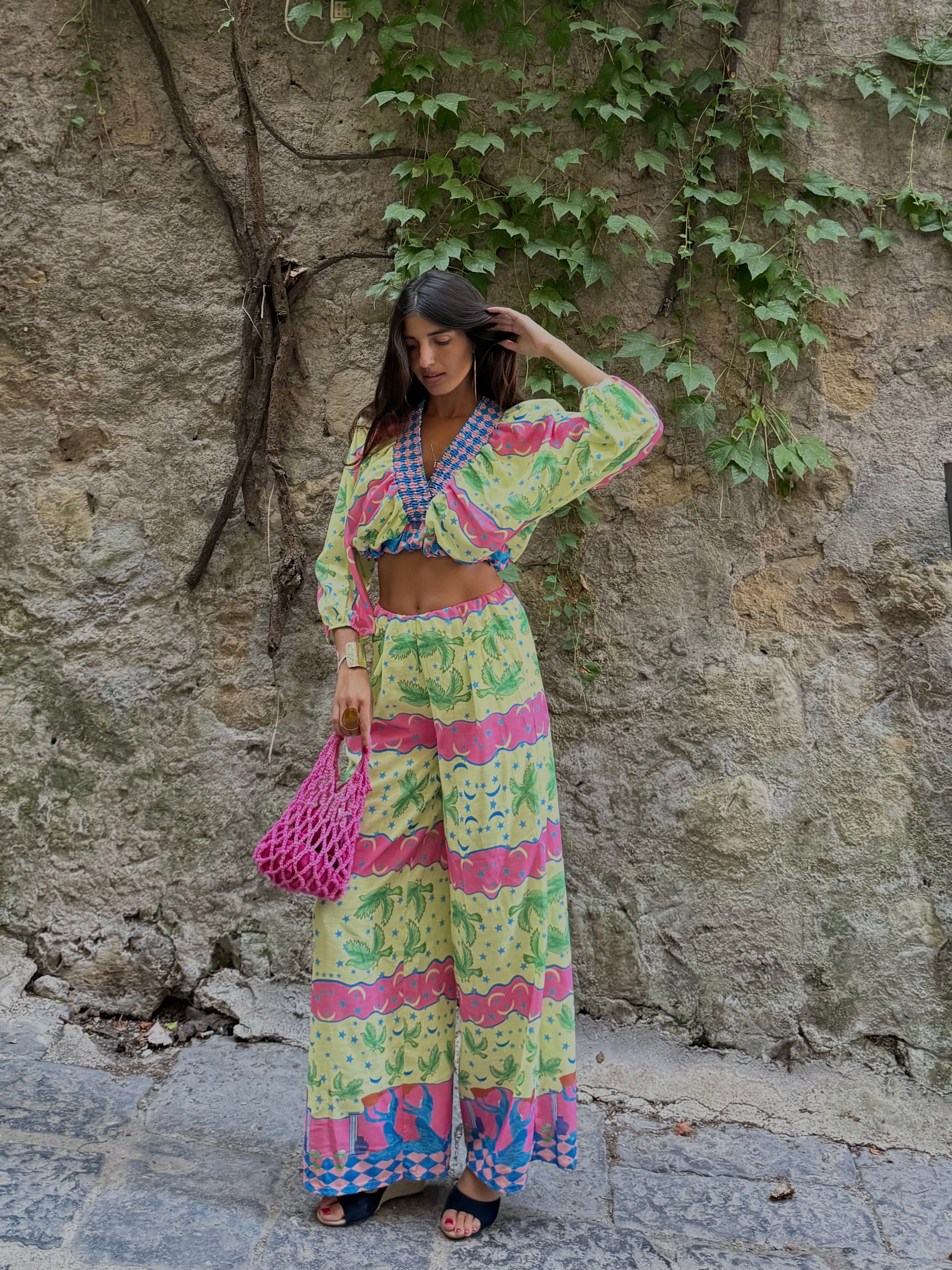 Coordinato Castiglione verde - LadyB Shop Online