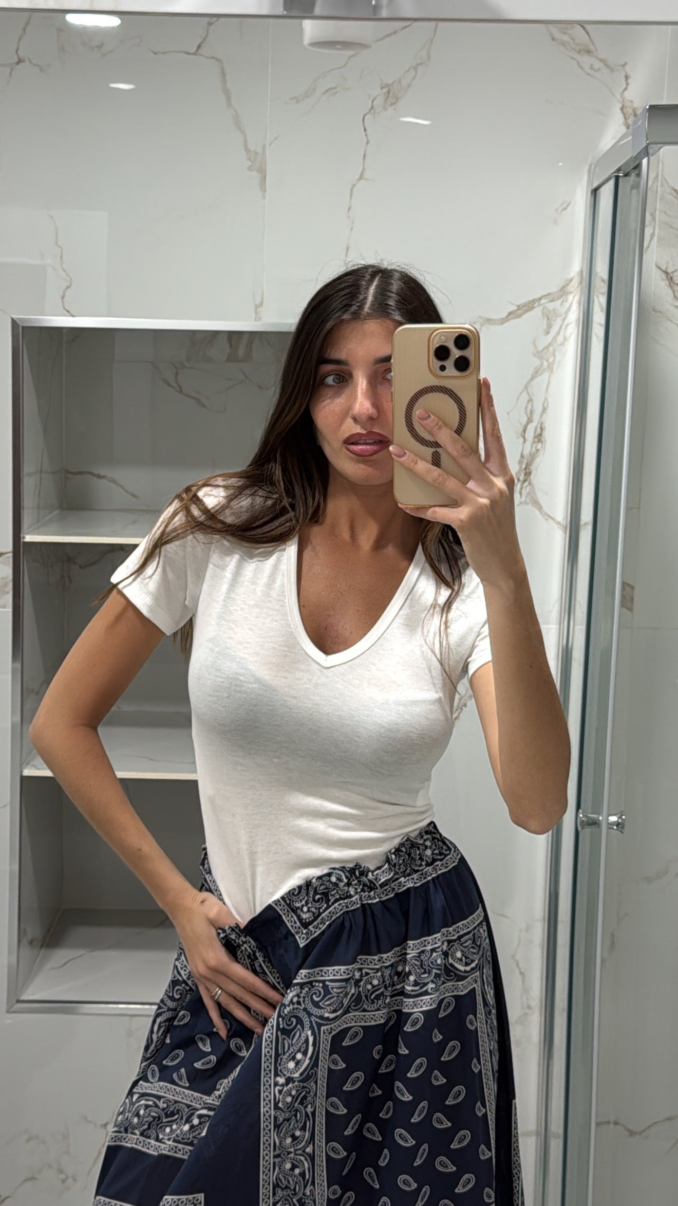 Body a V in cotone - LadyB Shop Online