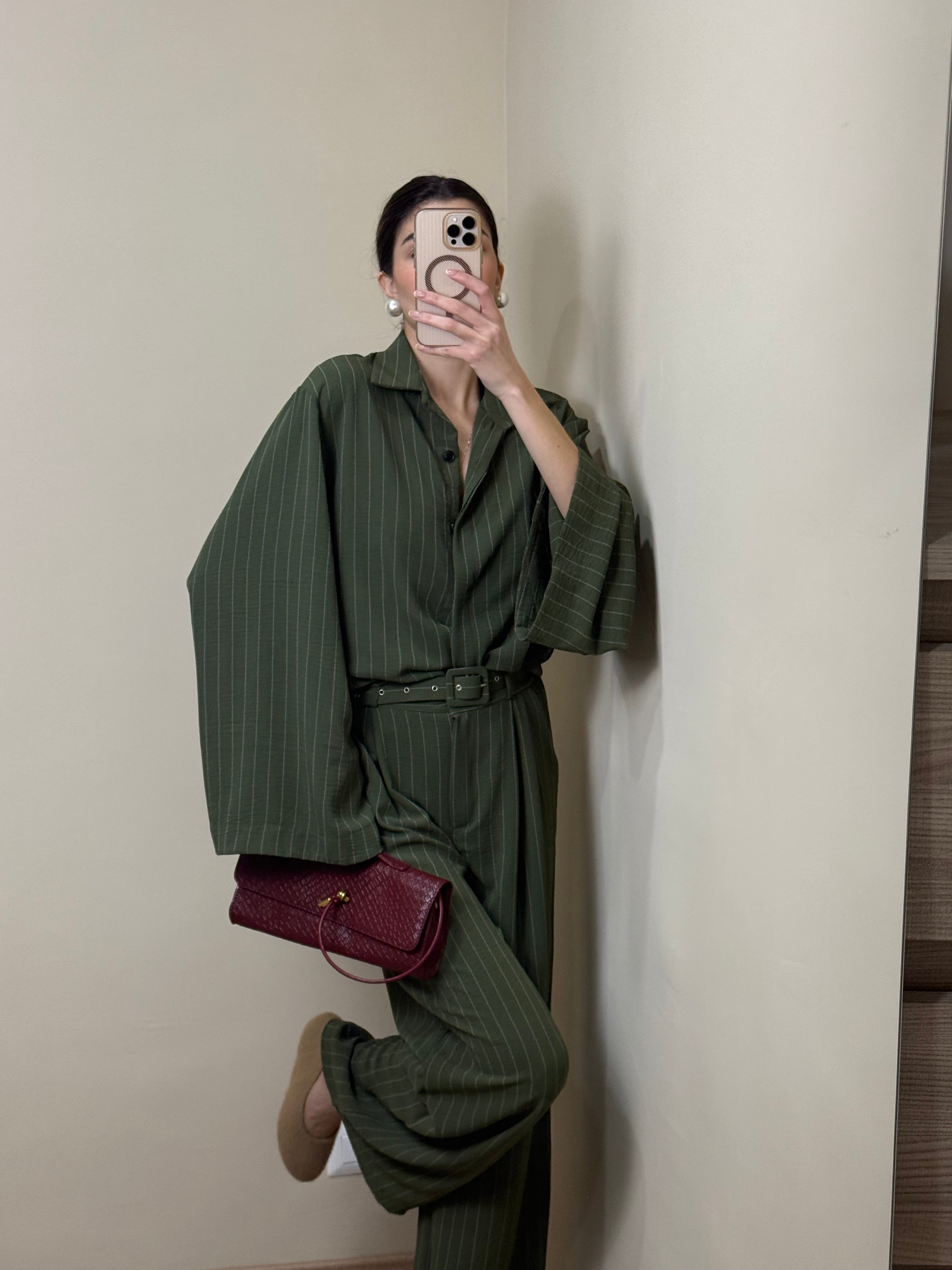 Coordinato Comfy e Chic verde - LadyB Shop Online