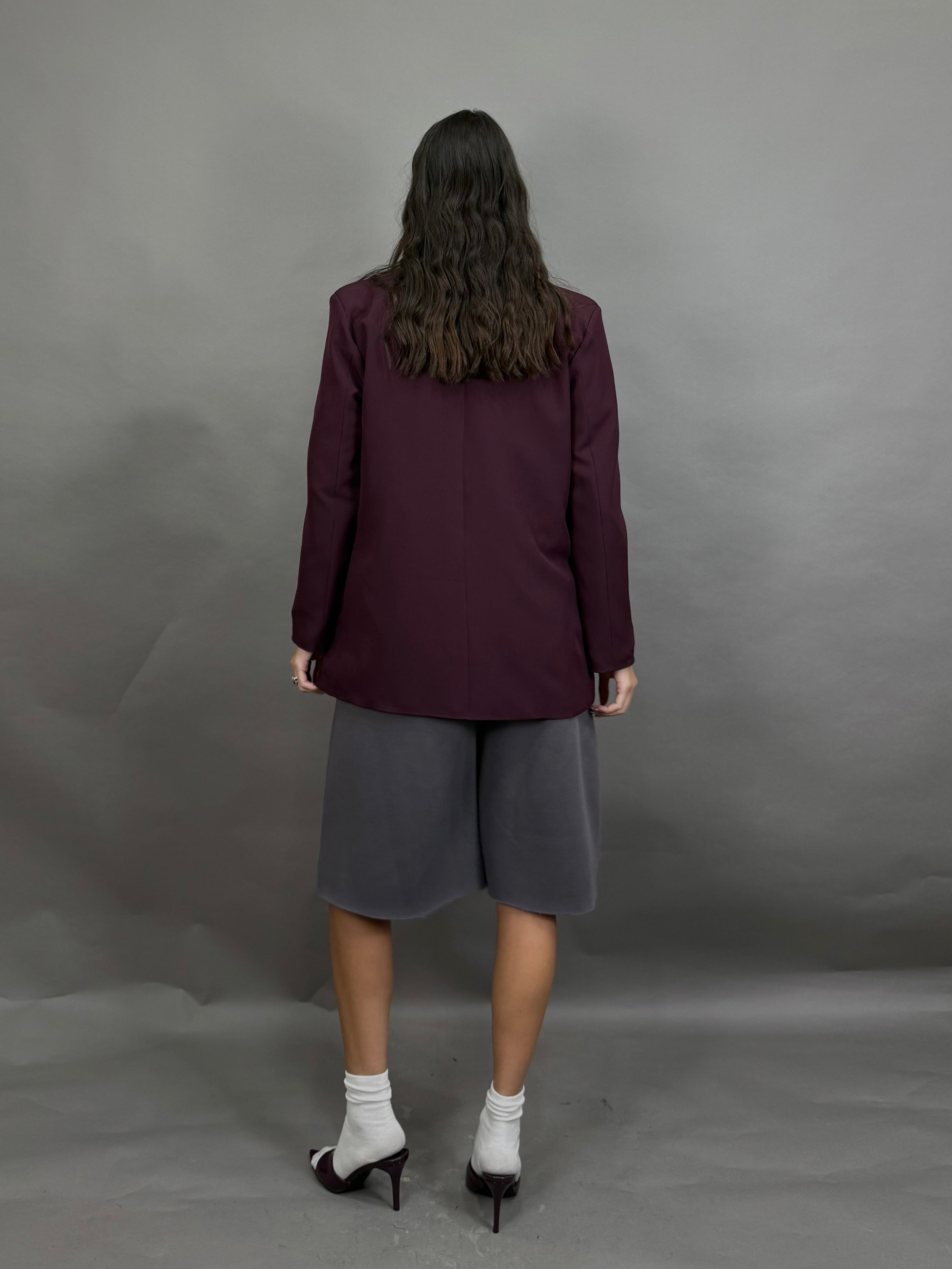Blazer bordeaux by just