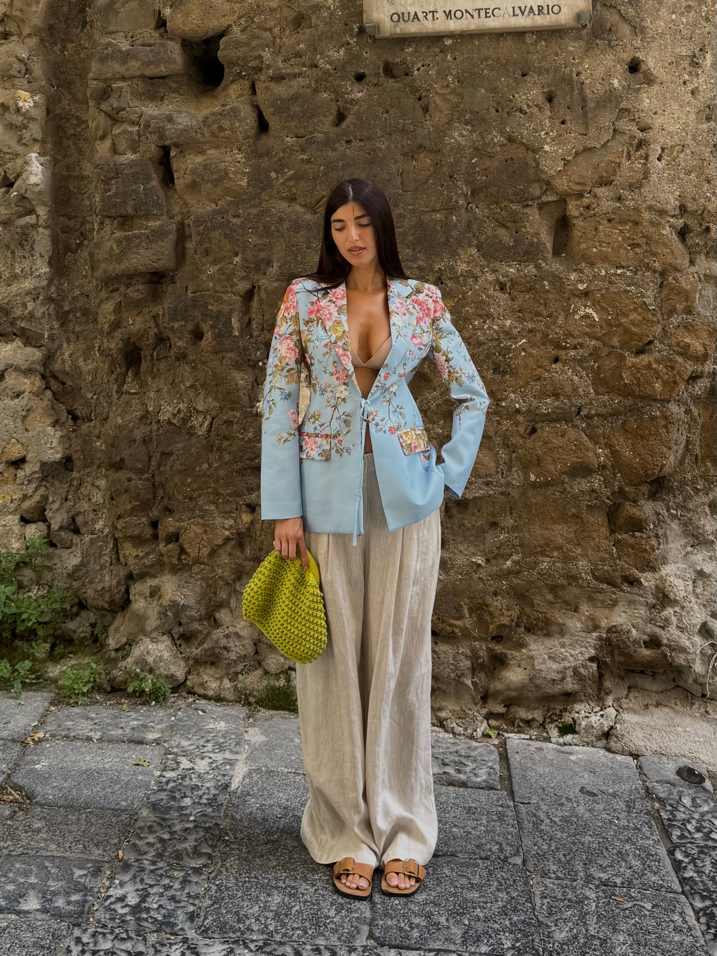 Blazer fiori by Lumina