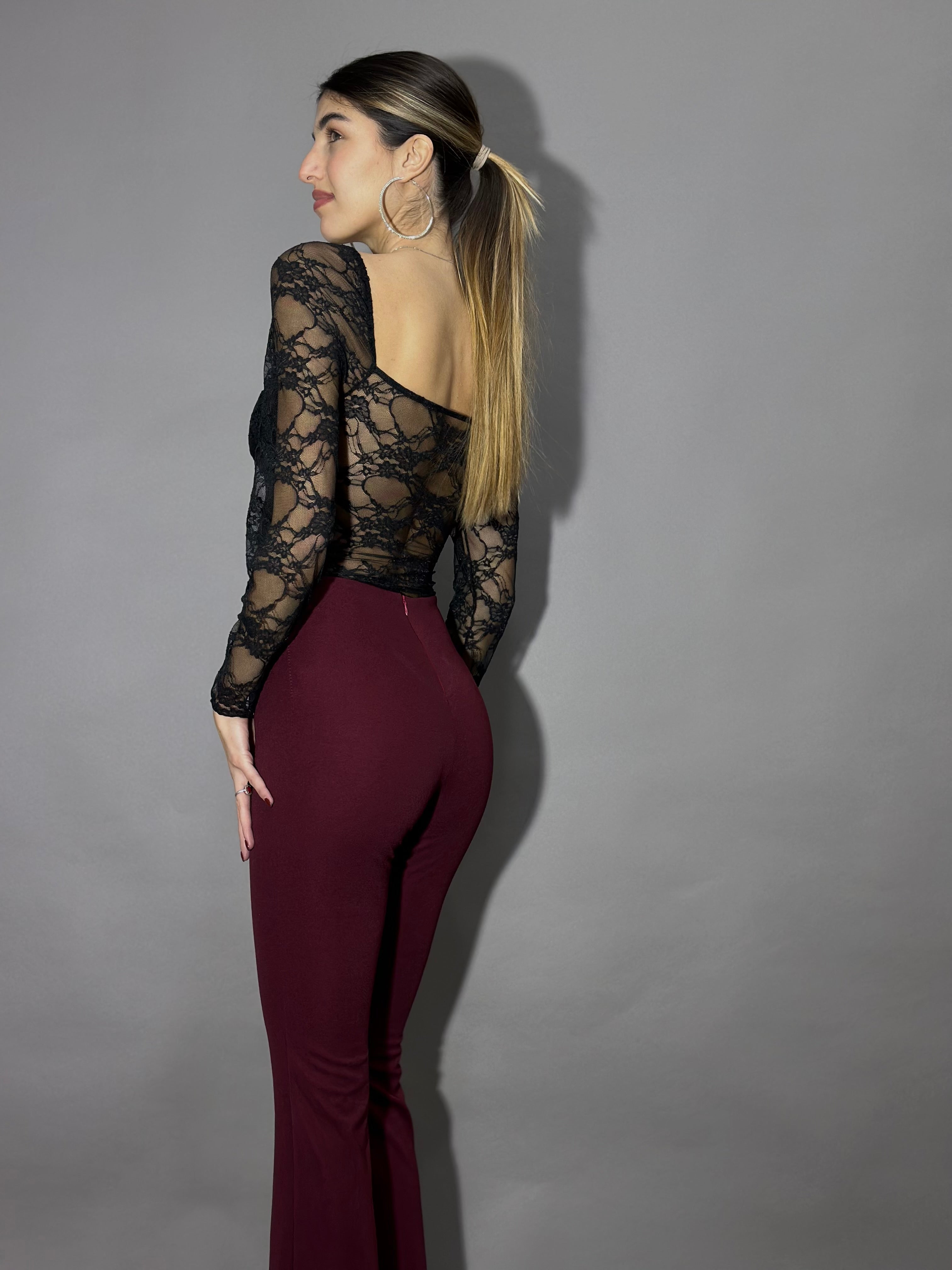 Body pizzo nero - LadyB Shop Online