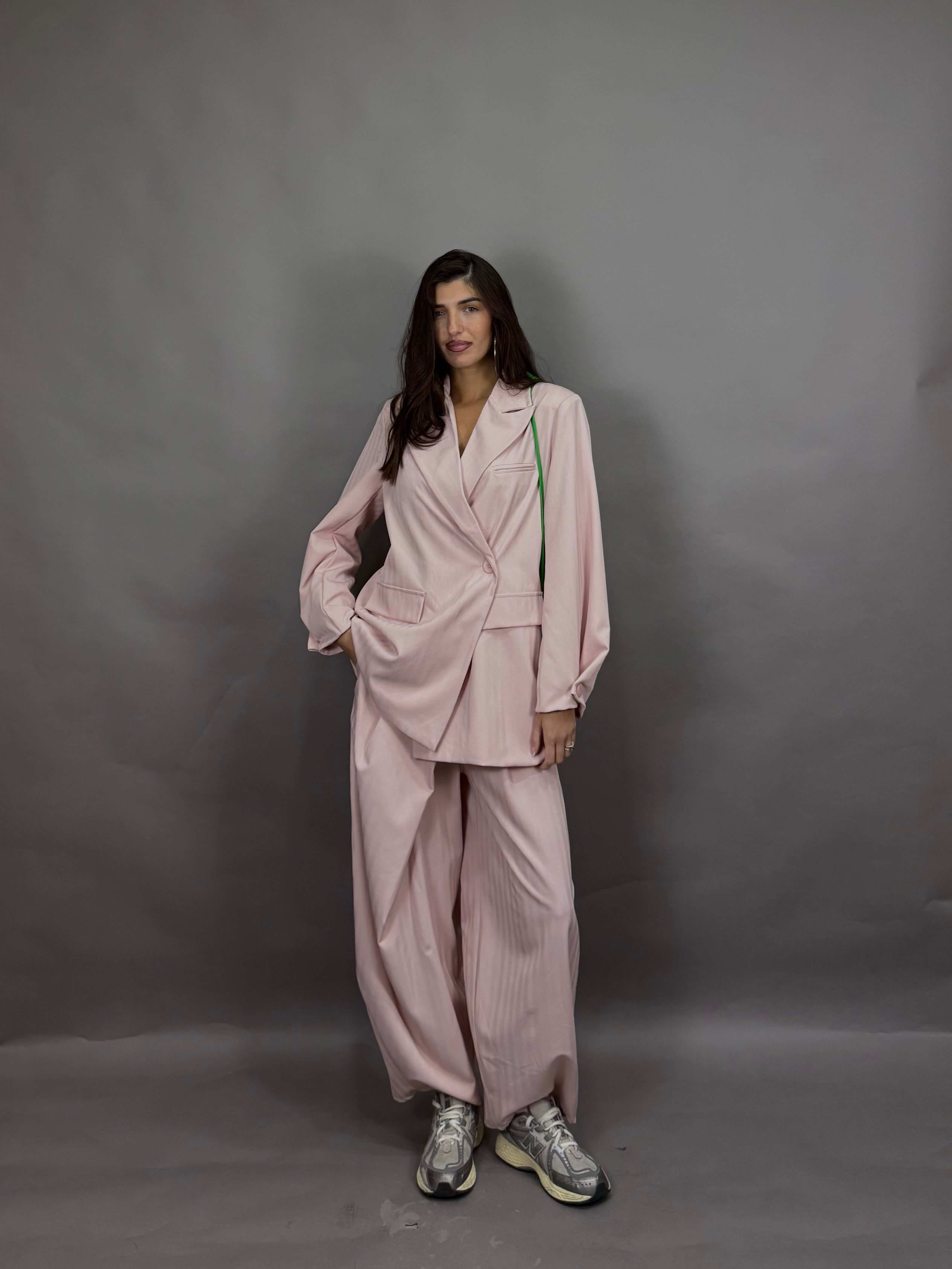 Tailleur Judi rosa