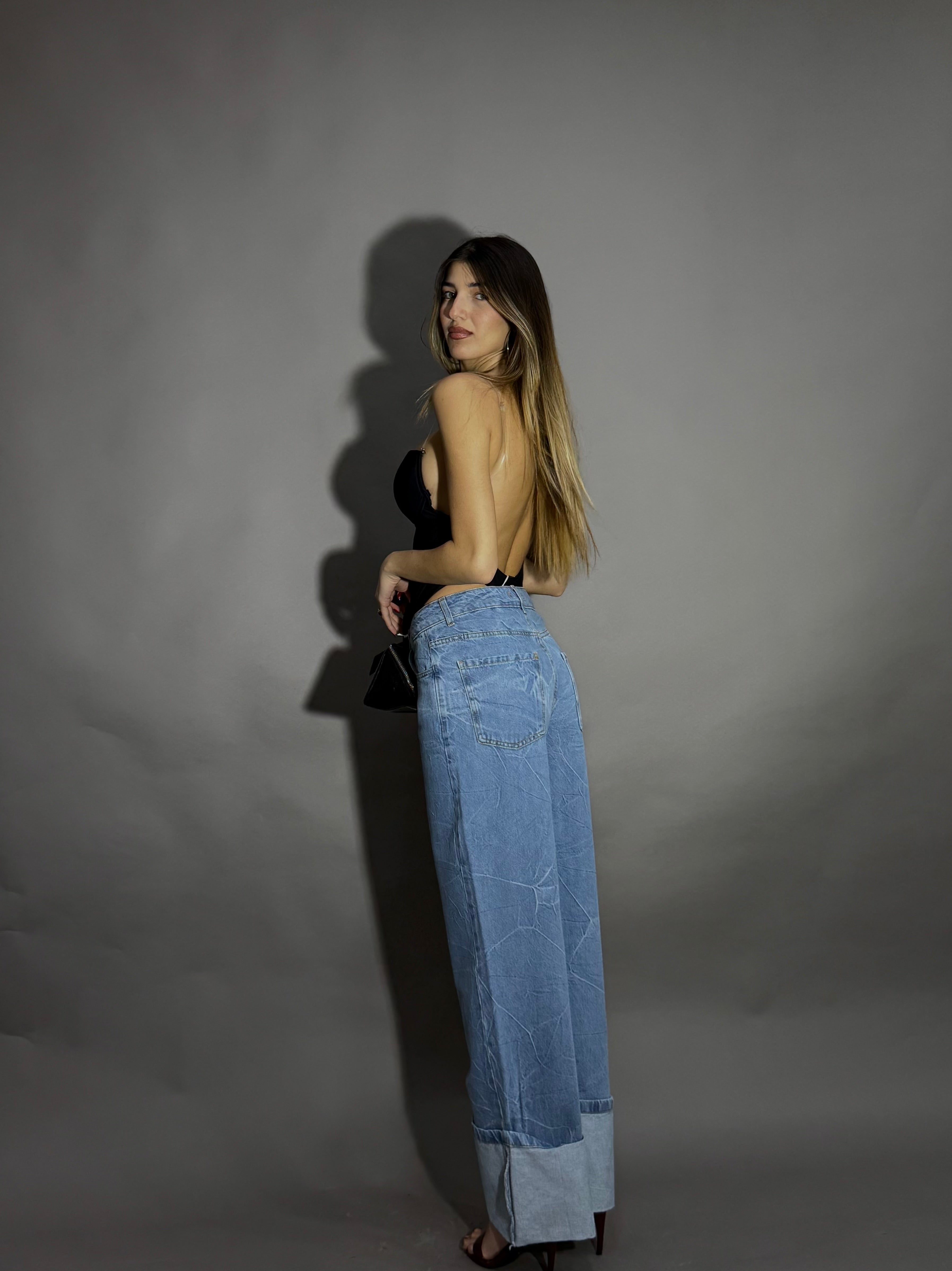 Jeans piegone - LadyB Shop Online