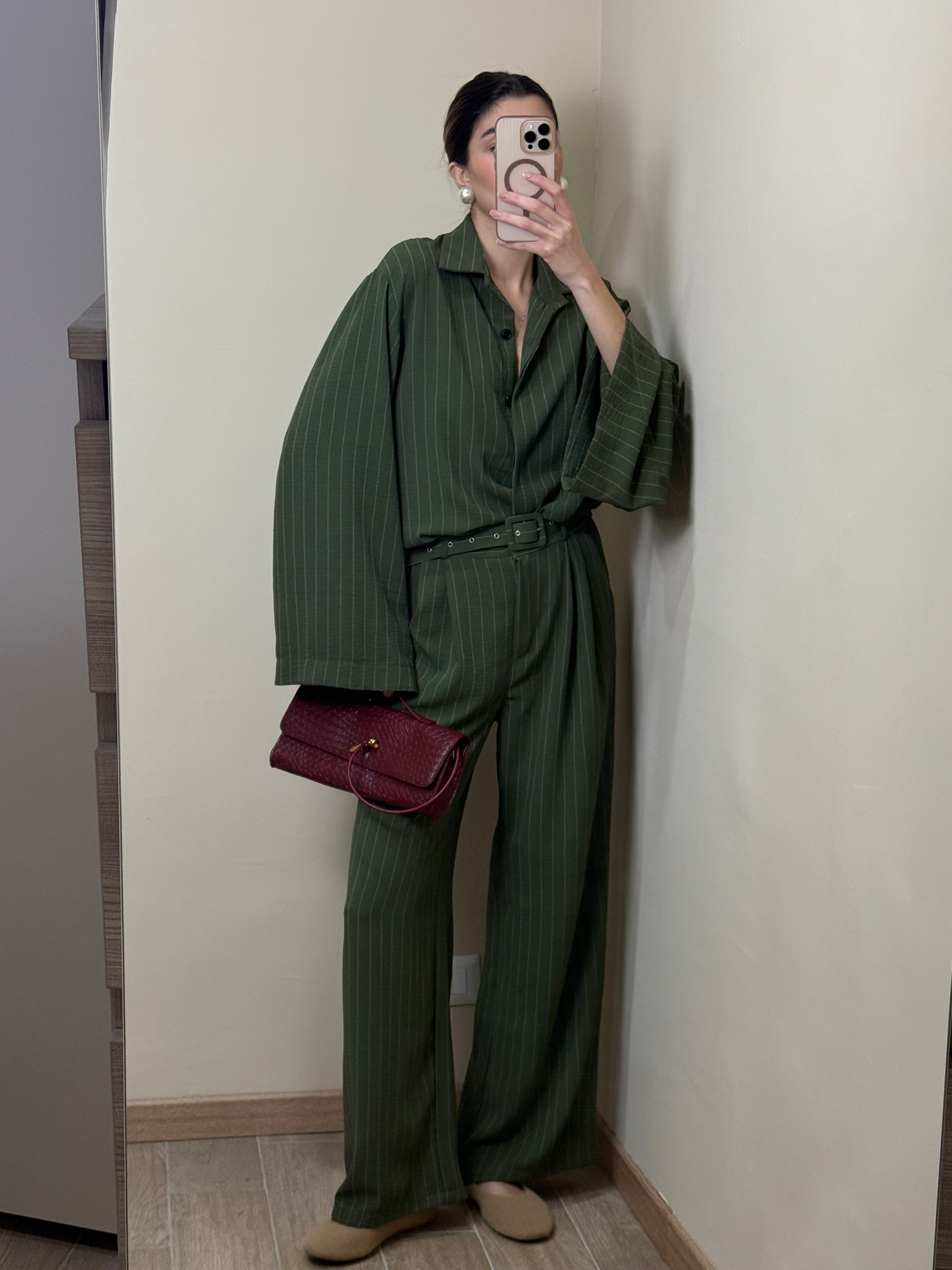 Coordinato Comfy e Chic verde - LadyB Shop Online
