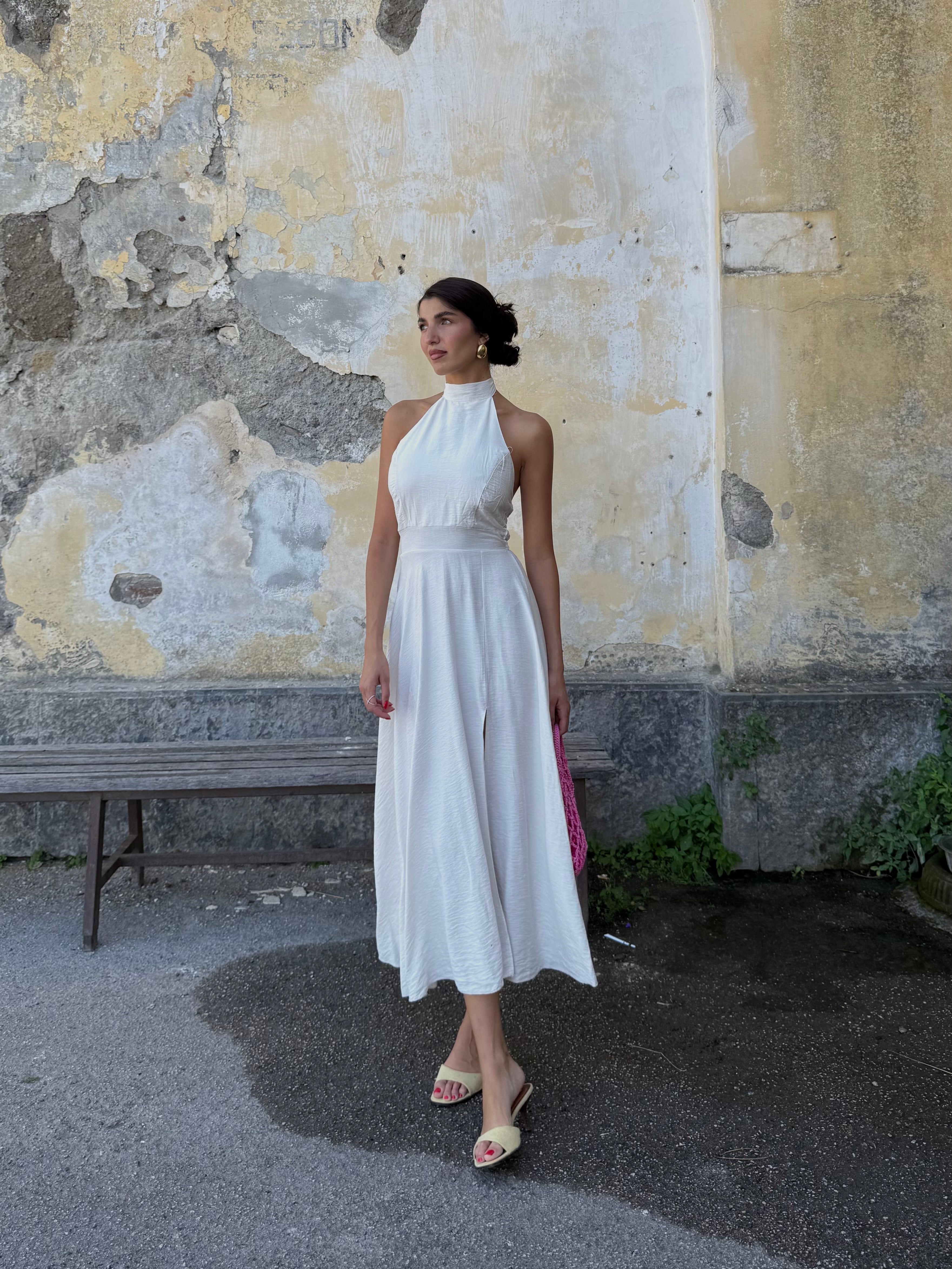 Dress scollo americana