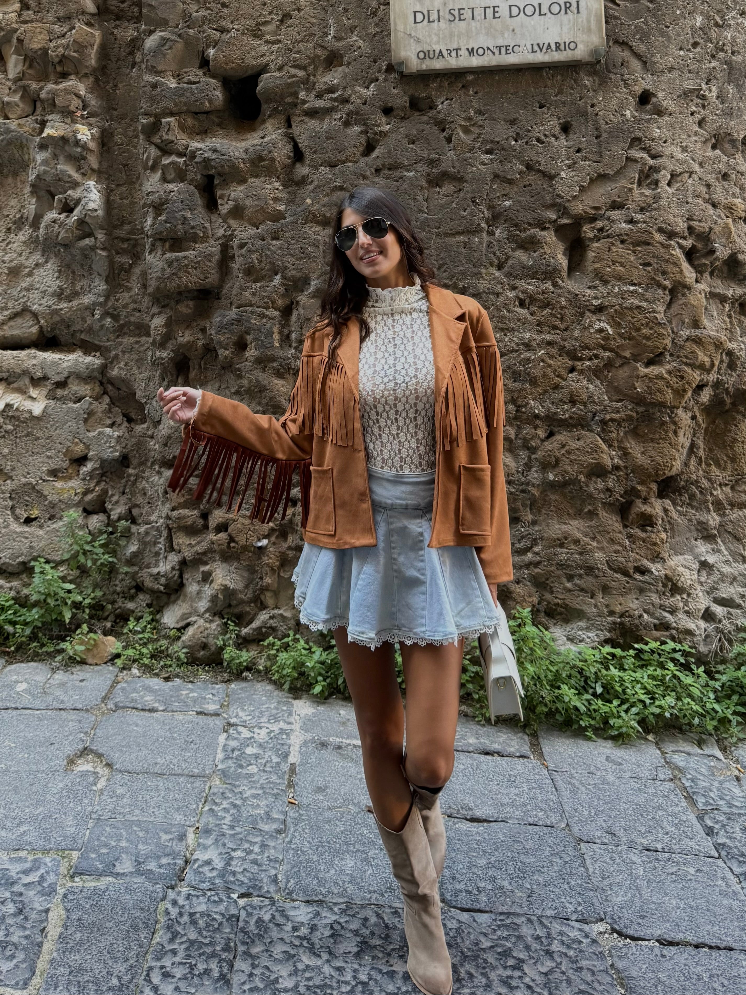 Gonna/pantaloncino in jeans