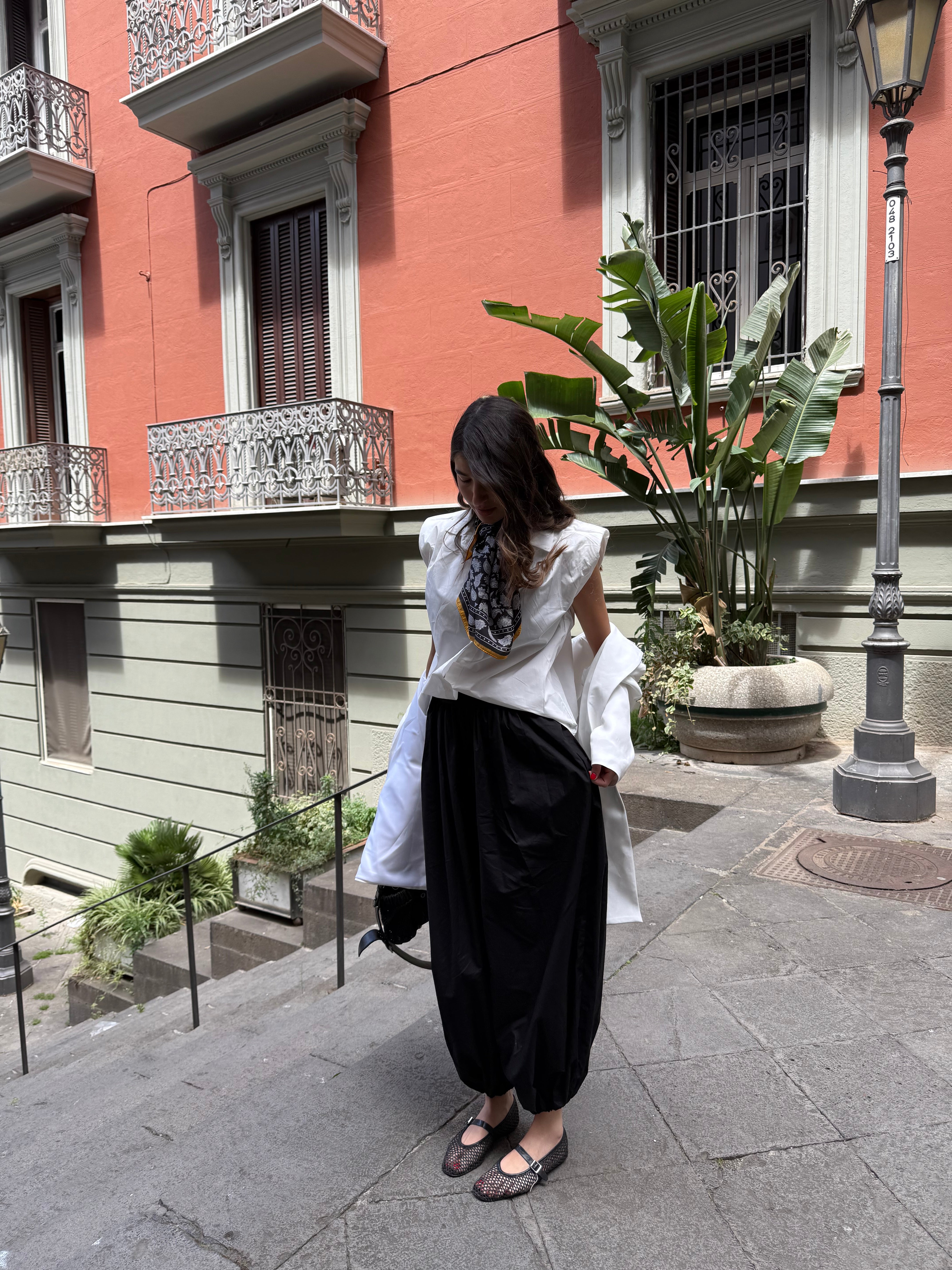 Pantalone palloncino in cotone - LadyB Shop Online